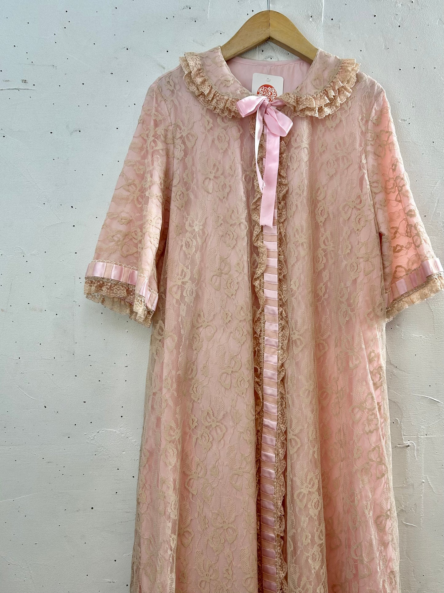 ’60s Vintage Lingerie Gown 〜ODETTE BARSA〜 [B29498]