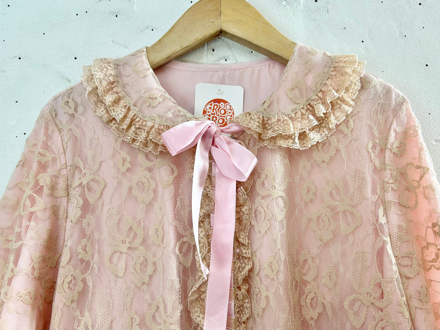 ’60s Vintage Lingerie Gown 〜ODETTE BARSA〜 [B29498]