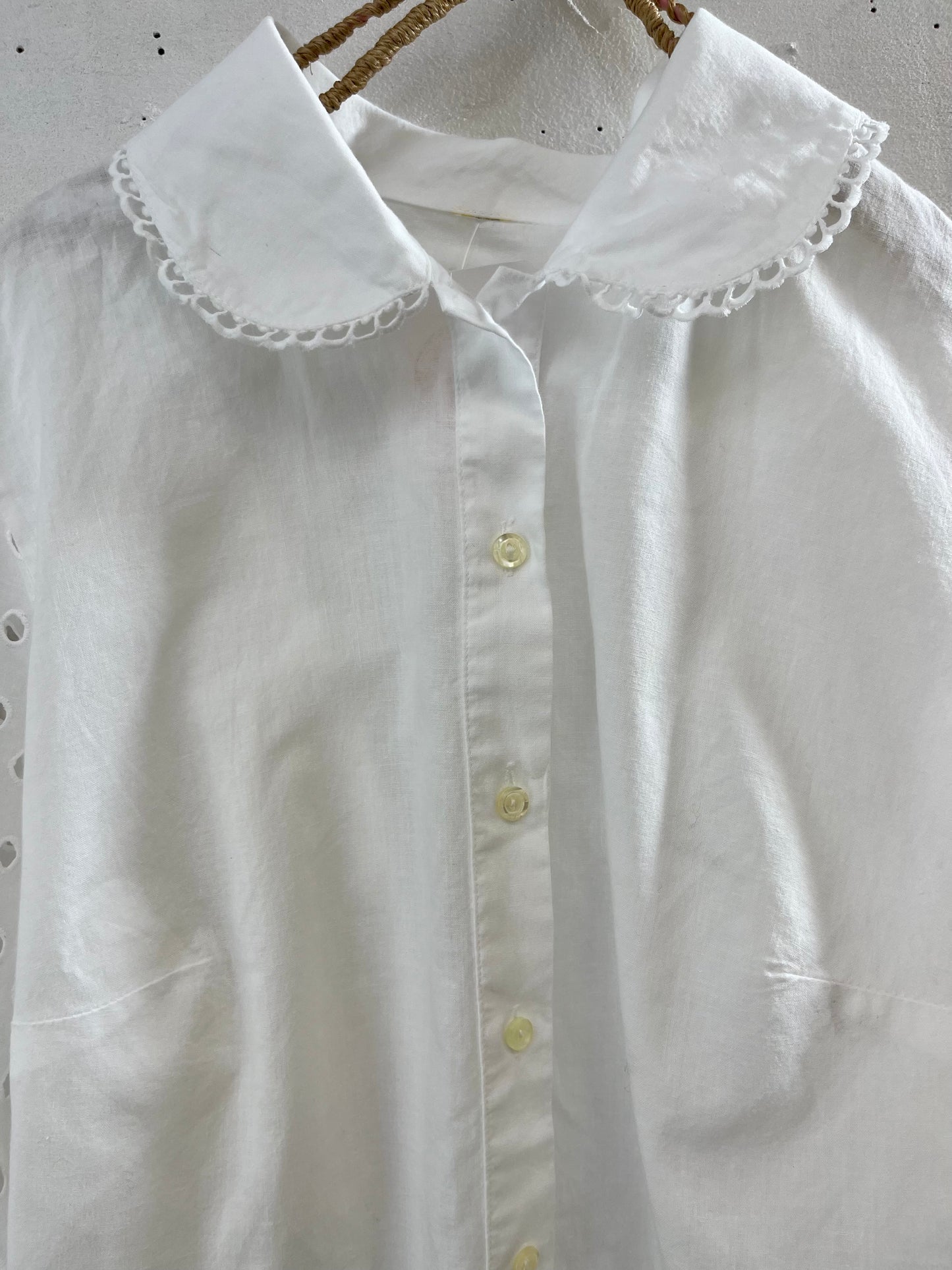 Vintage White Blouse [G27897]