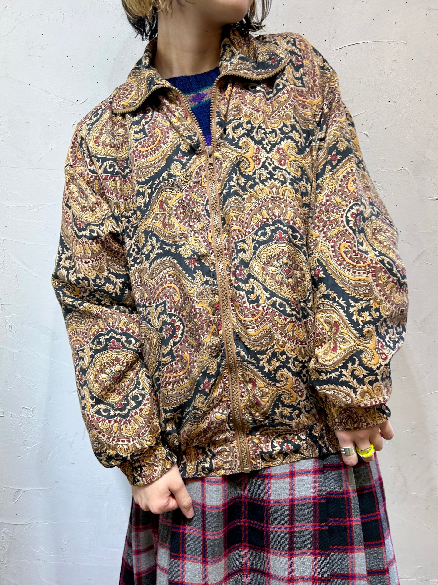 Vintage Silk Blouson [K25722]