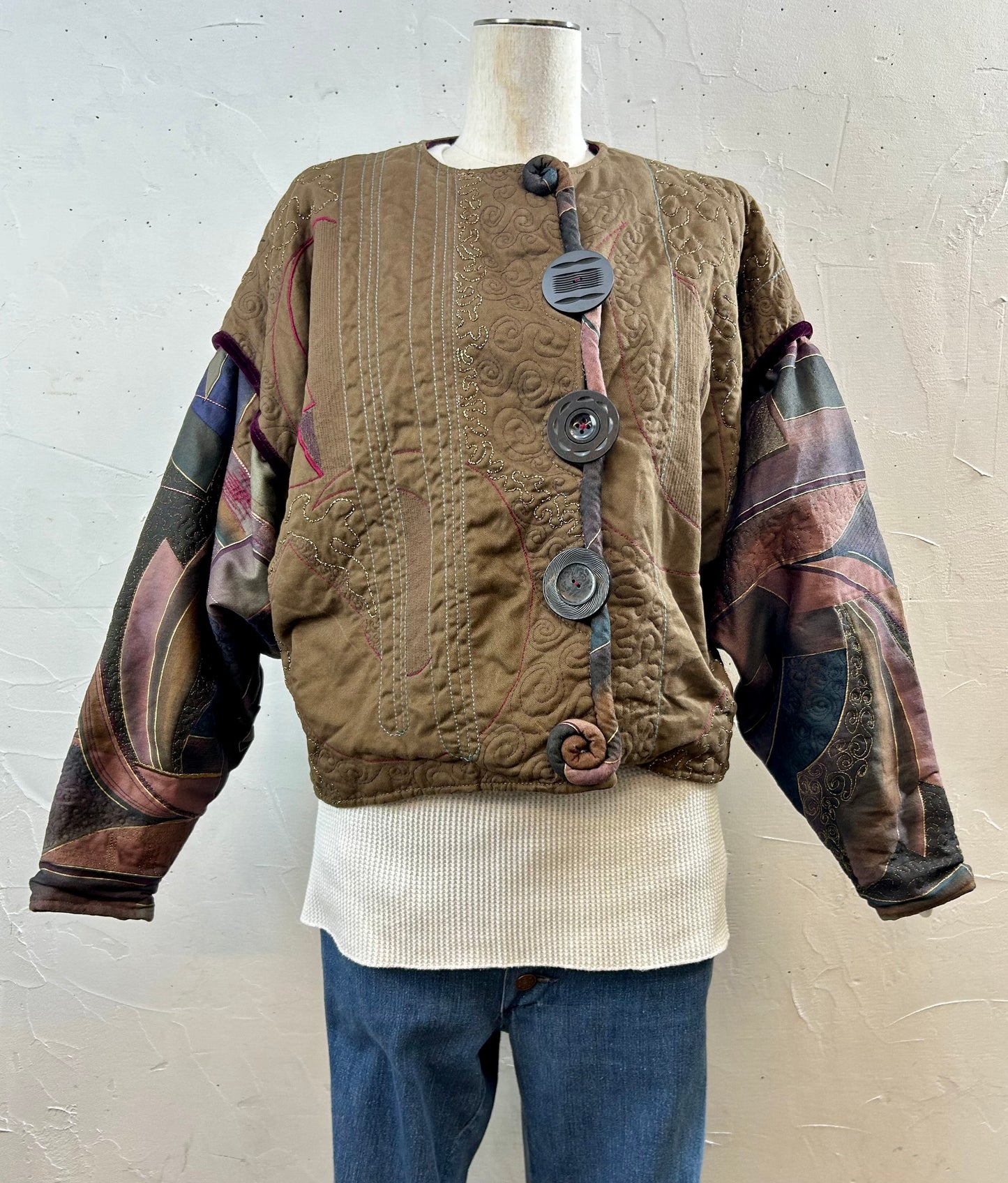 Vintage Stitch Jacket [I28396]