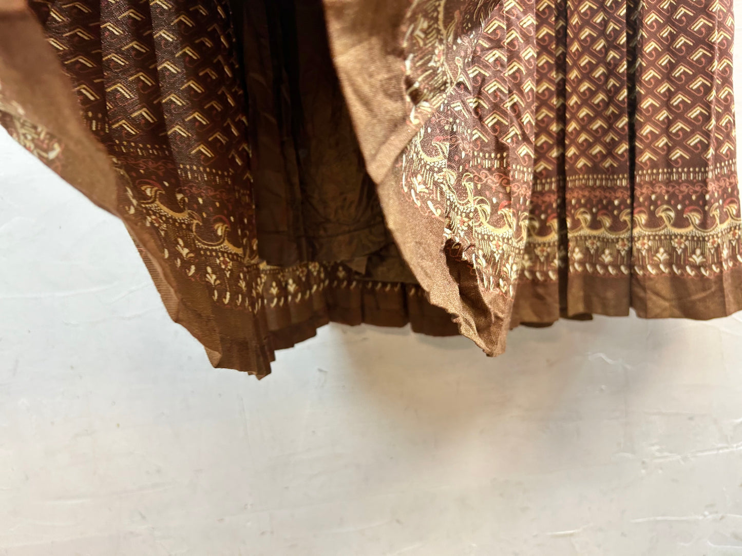 Vintage Open Collar Dress  MADE IN ITALY [L29053]