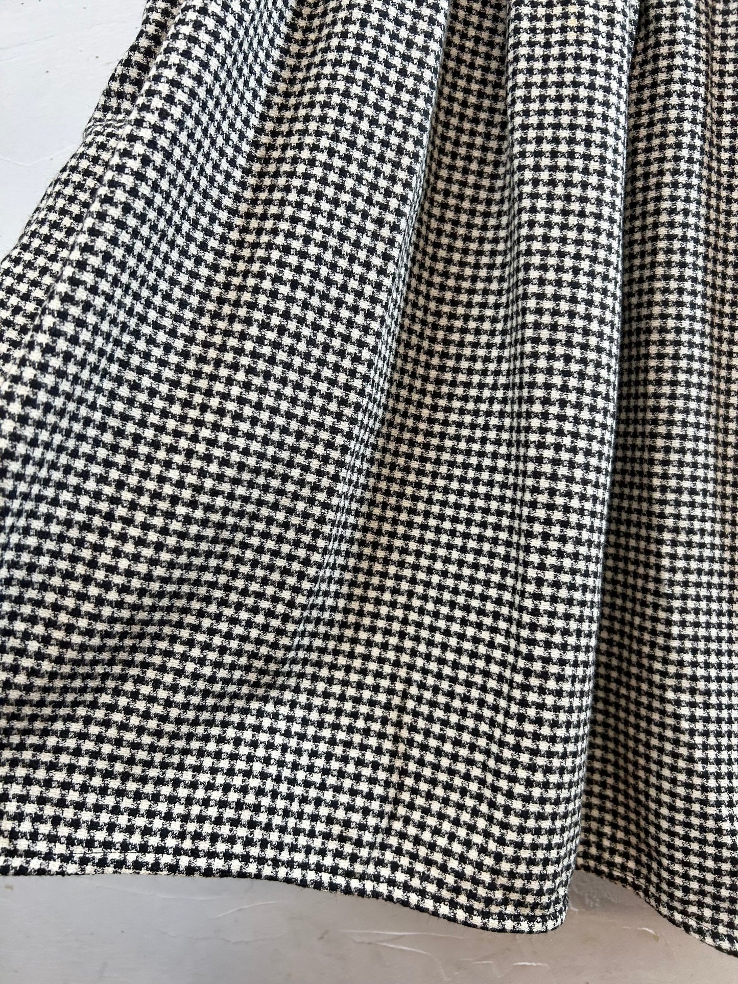 Vintage Plaid Dress MADE IN ITALY [L29054]