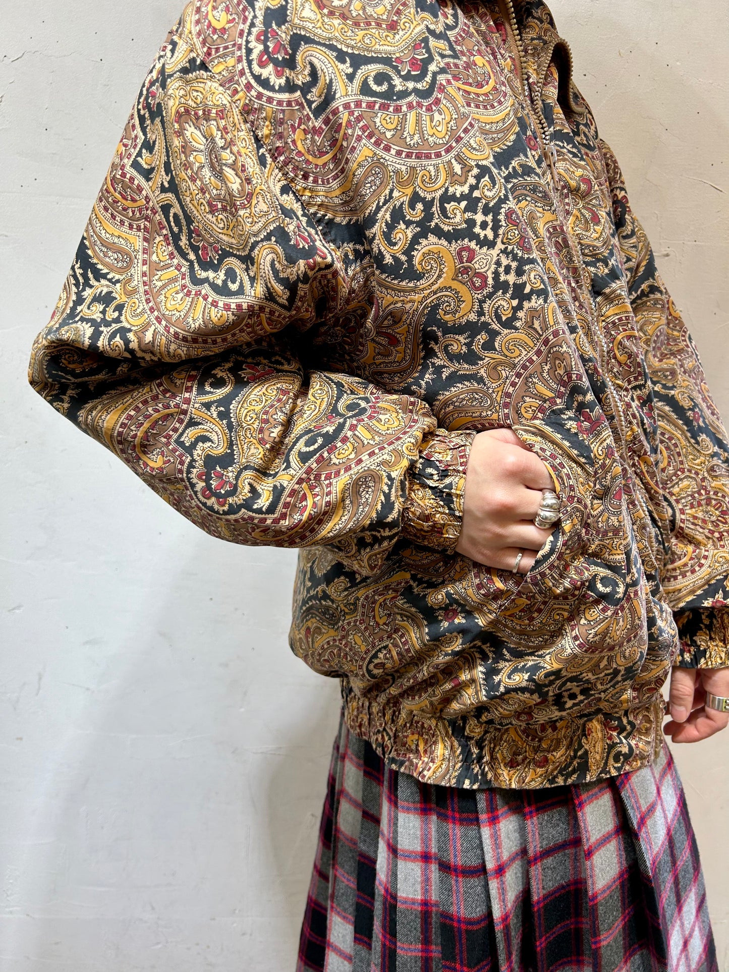 Vintage Silk Blouson [K25722]