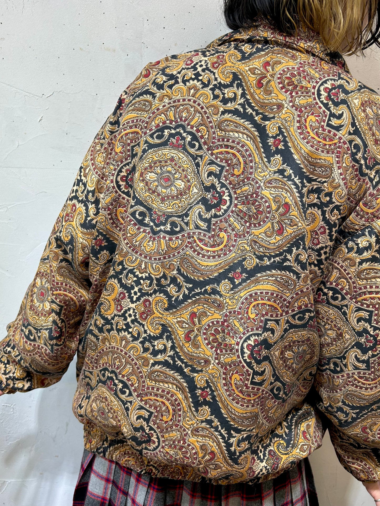 Vintage Silk Blouson [K25722]