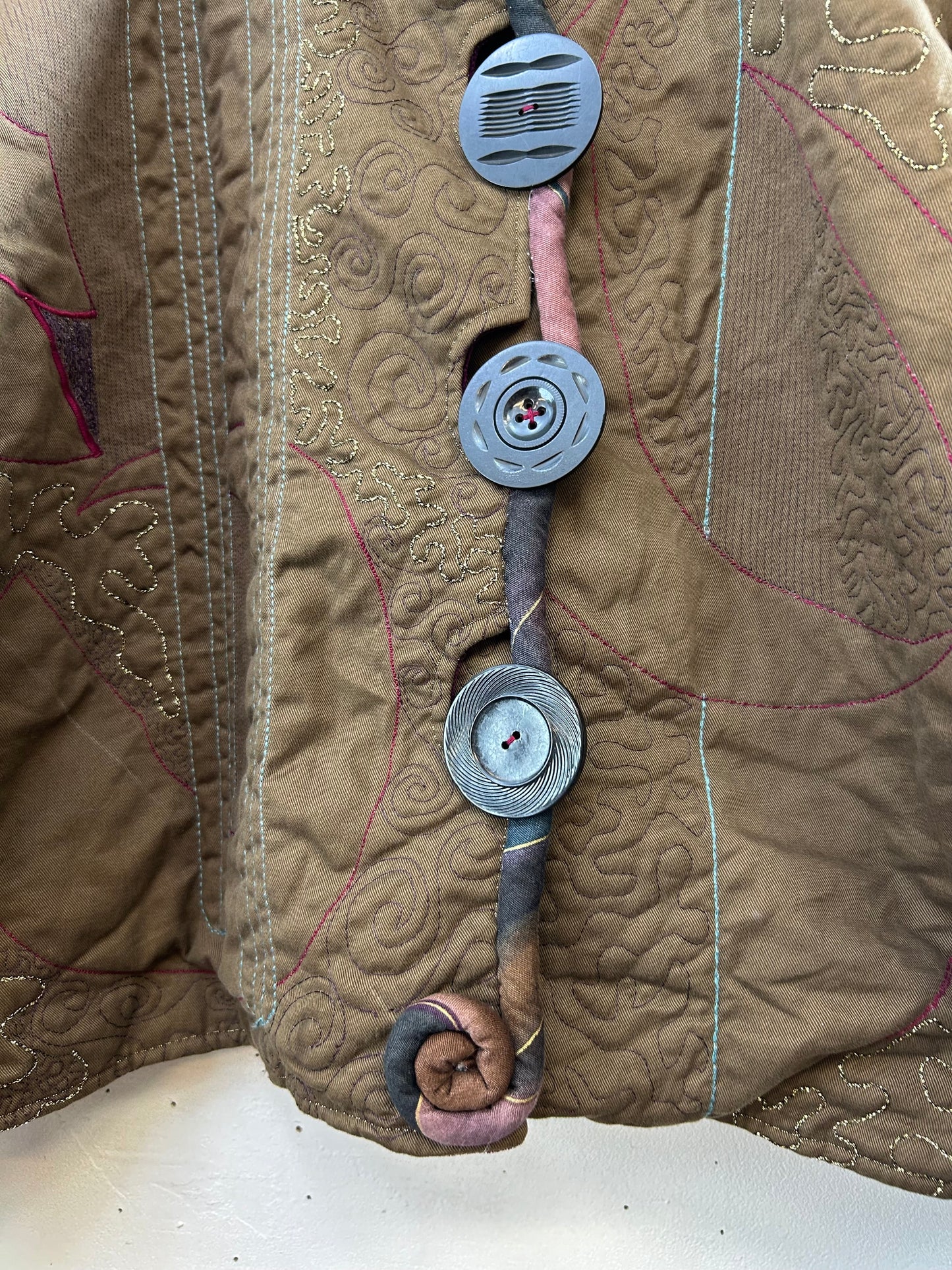 Vintage Stitch Jacket [I28396]