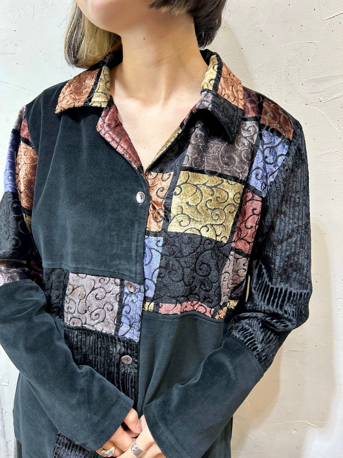 Vintage Velours Shirt [K25336]