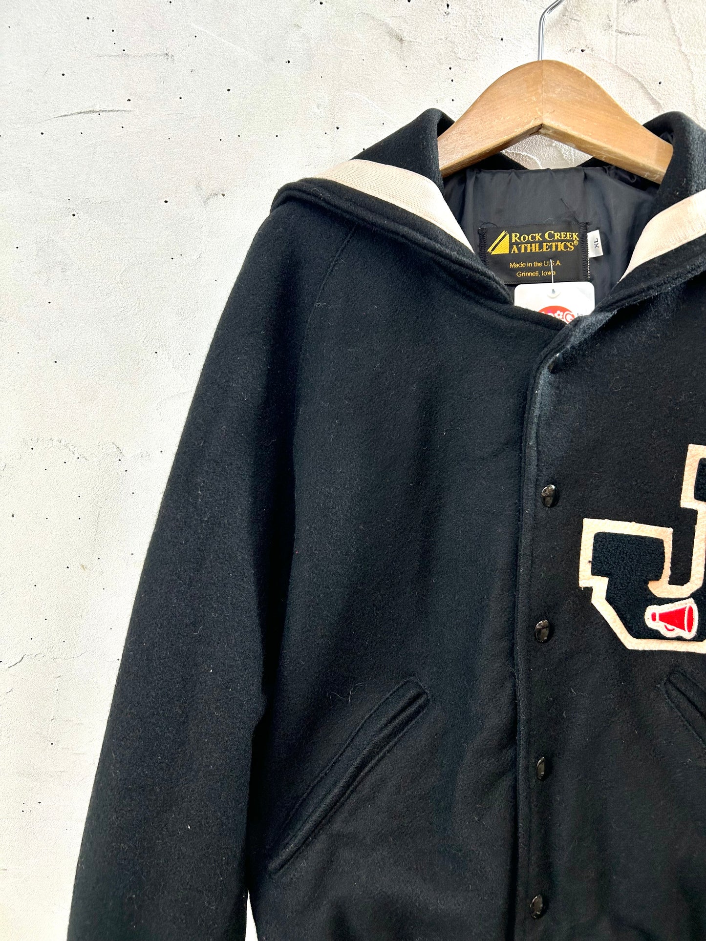 Vintage Lettered Jacket Made in the USA  [K28817]