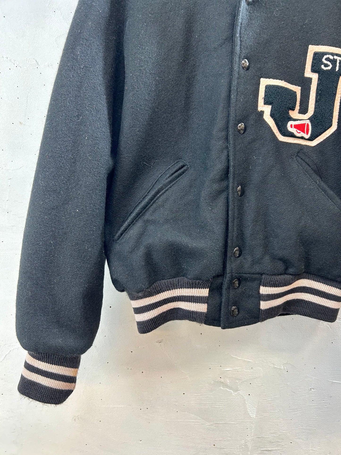 Vintage Lettered Jacket Made in the USA  [K28817]