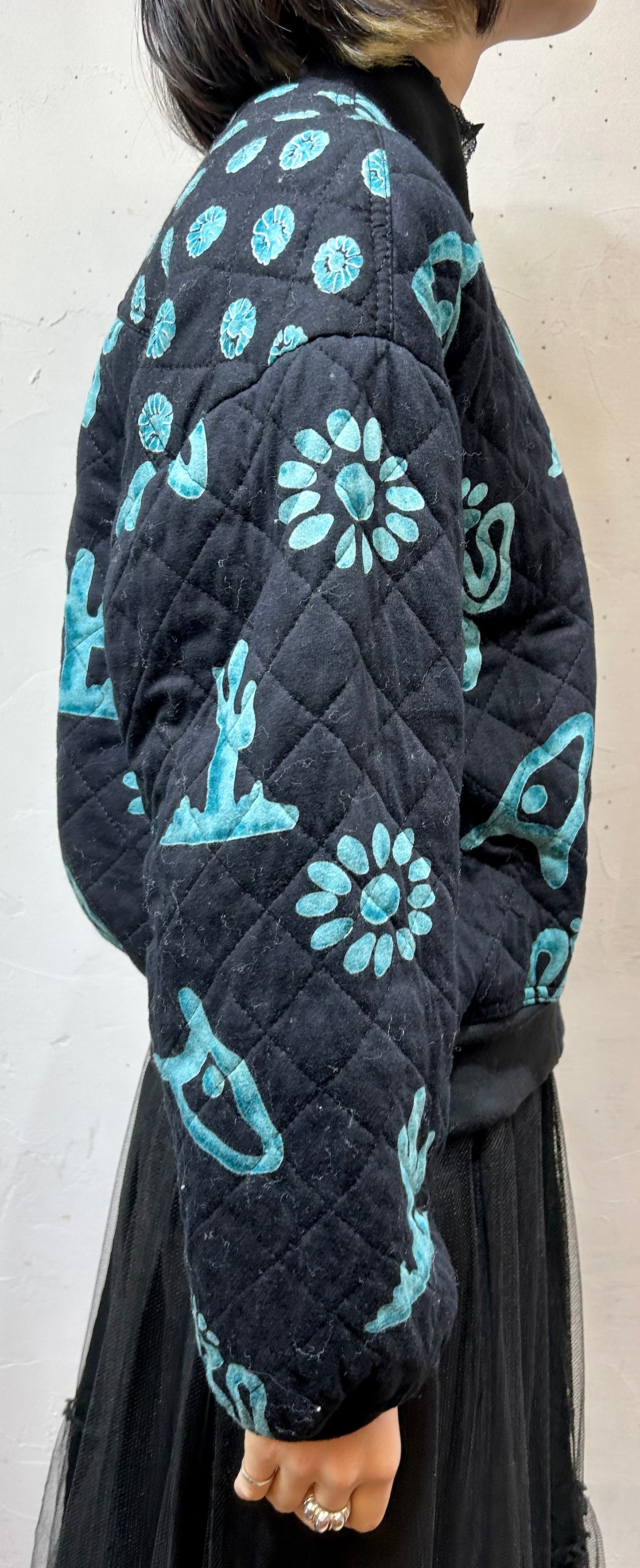 Vintage Quilting Jacket MADE IN USA [K25337]