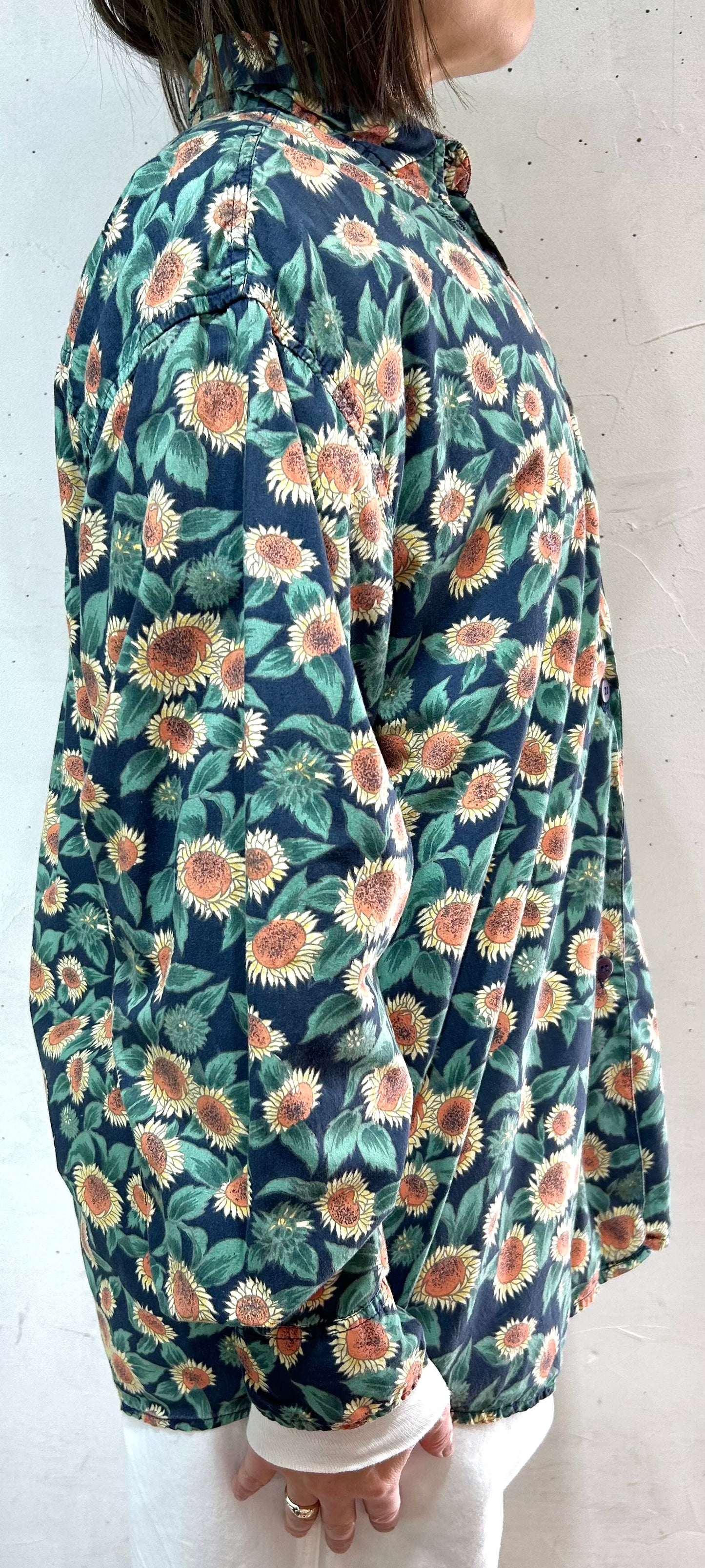 Vintage Sun Flower Shirt [B26349]