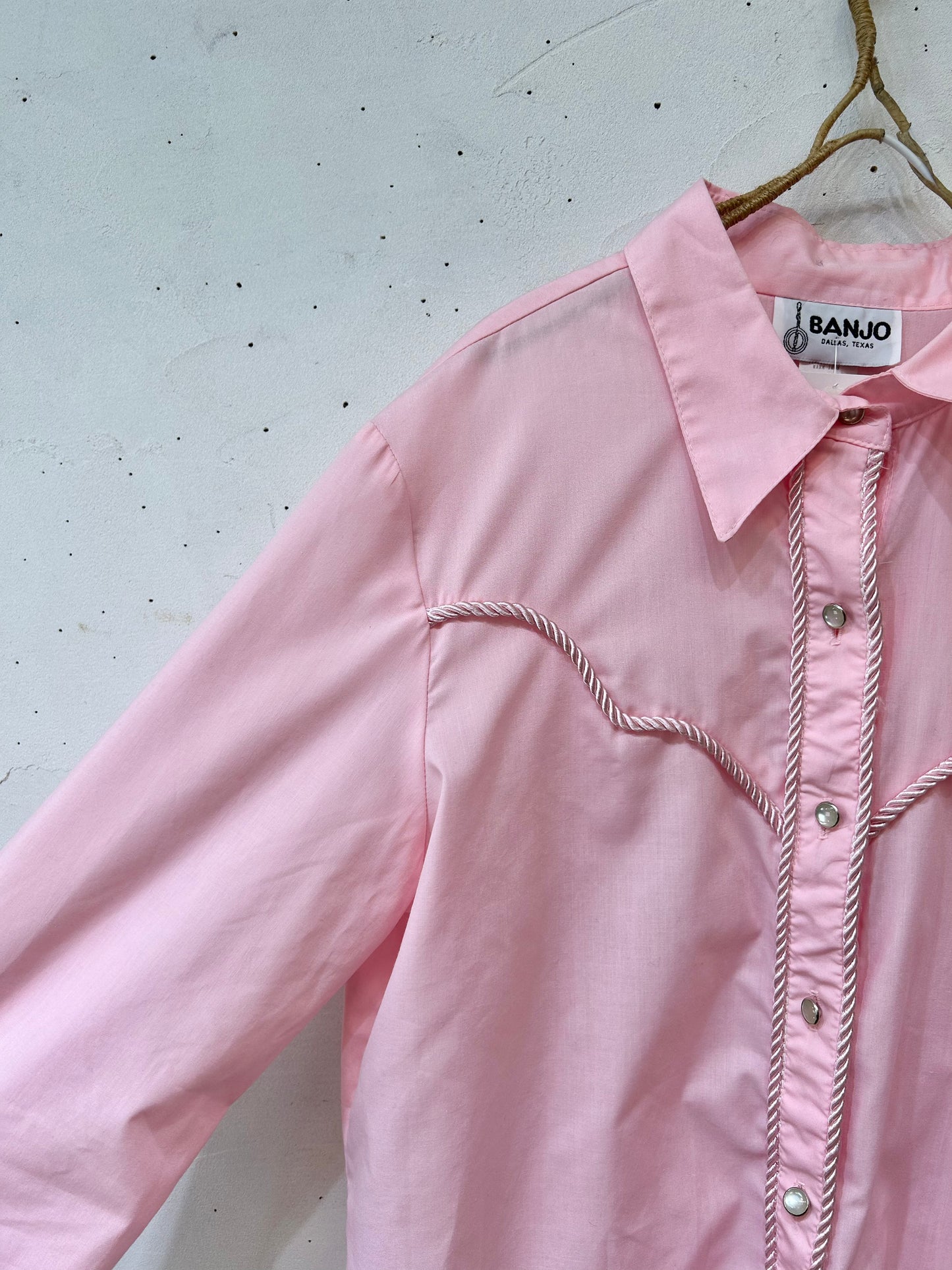 Vintage Western Shirt MADE IN USA [B26135]