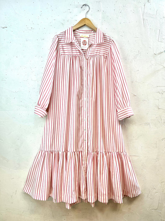 Vintage Tiered Dress [D29932]