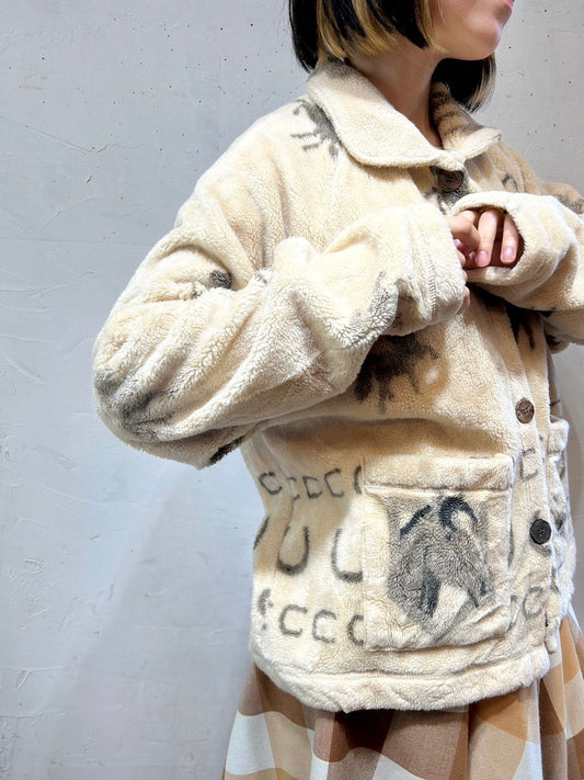 Vintage  Boa Jacket [L25685]