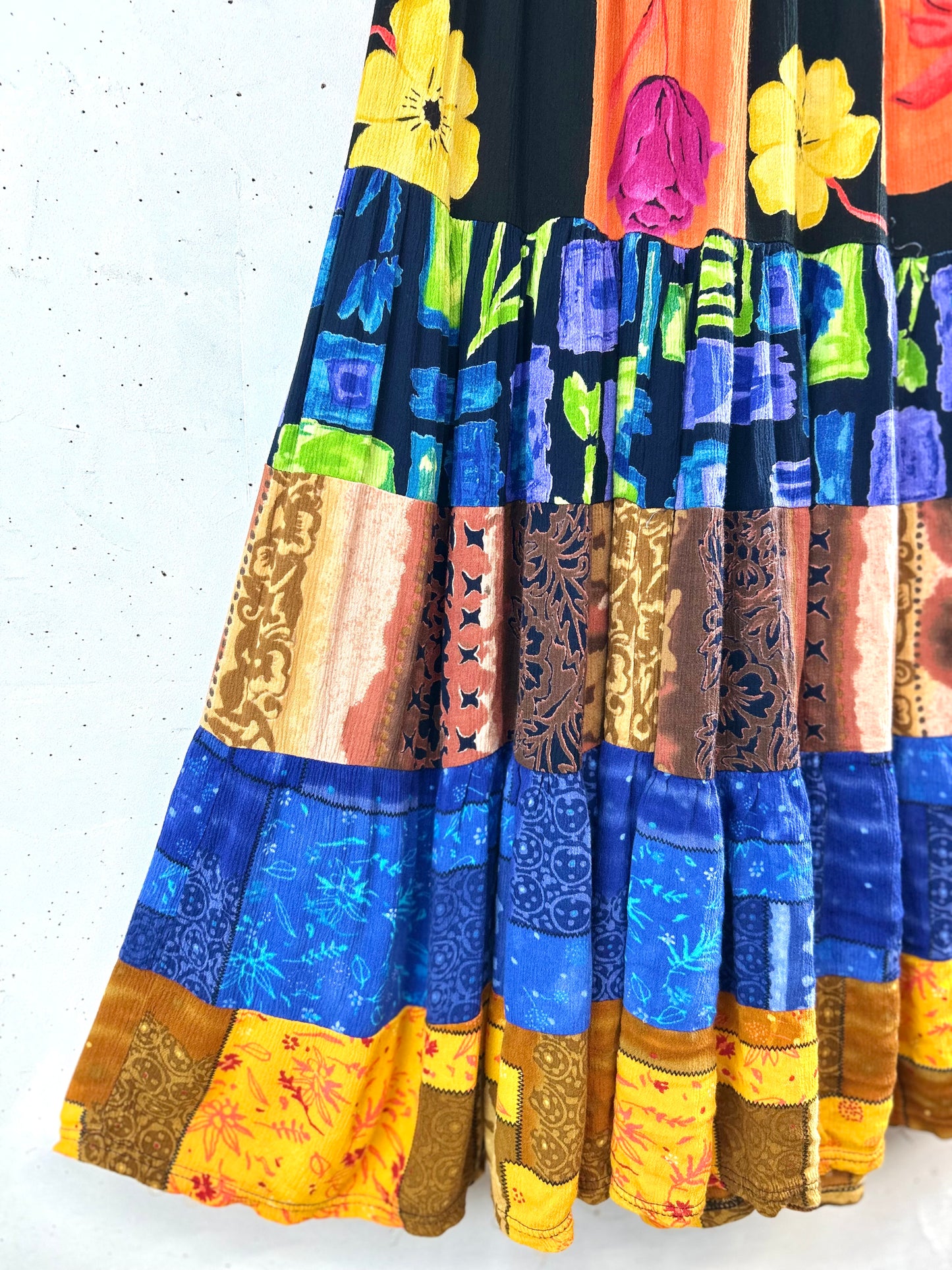 Vintage Tiered Skirt[F30357]