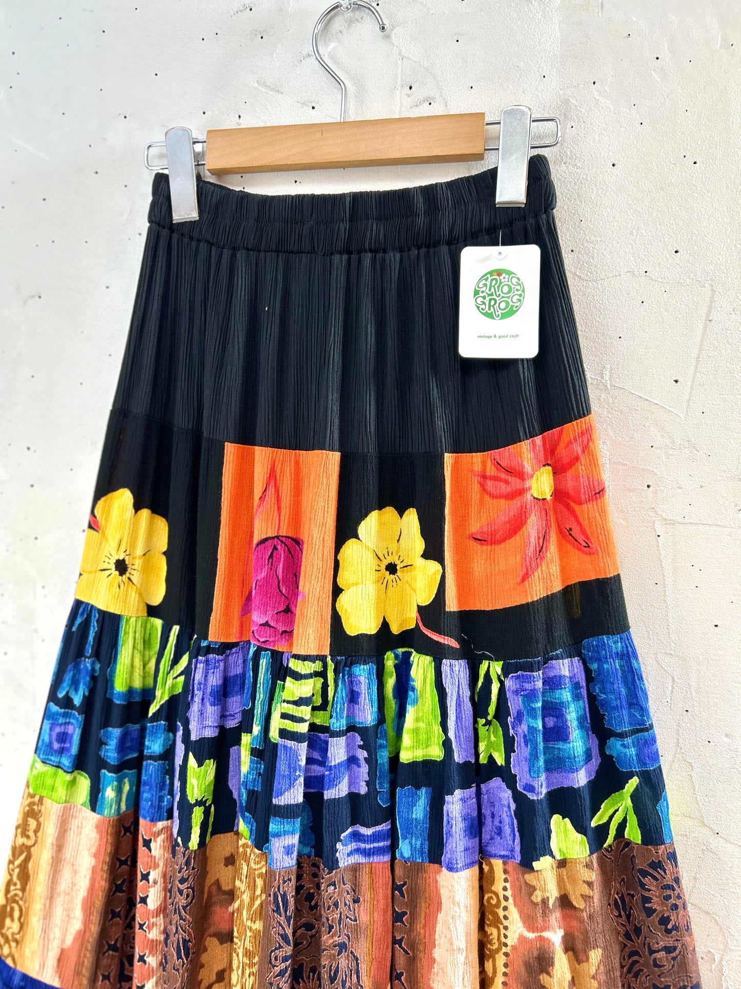 Vintage Tiered Skirt[F30357]