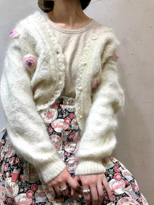 Vintage Mohair Cardigan [K25522]