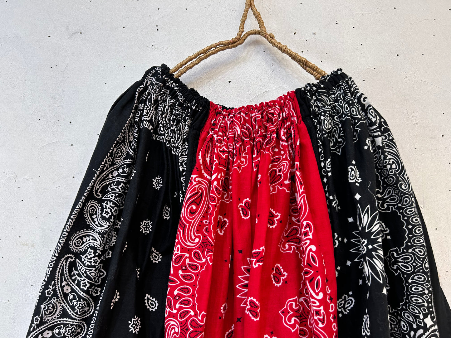 Vintage Bandana Patchwork Skirt 〜Amy Nina〜[H24859]