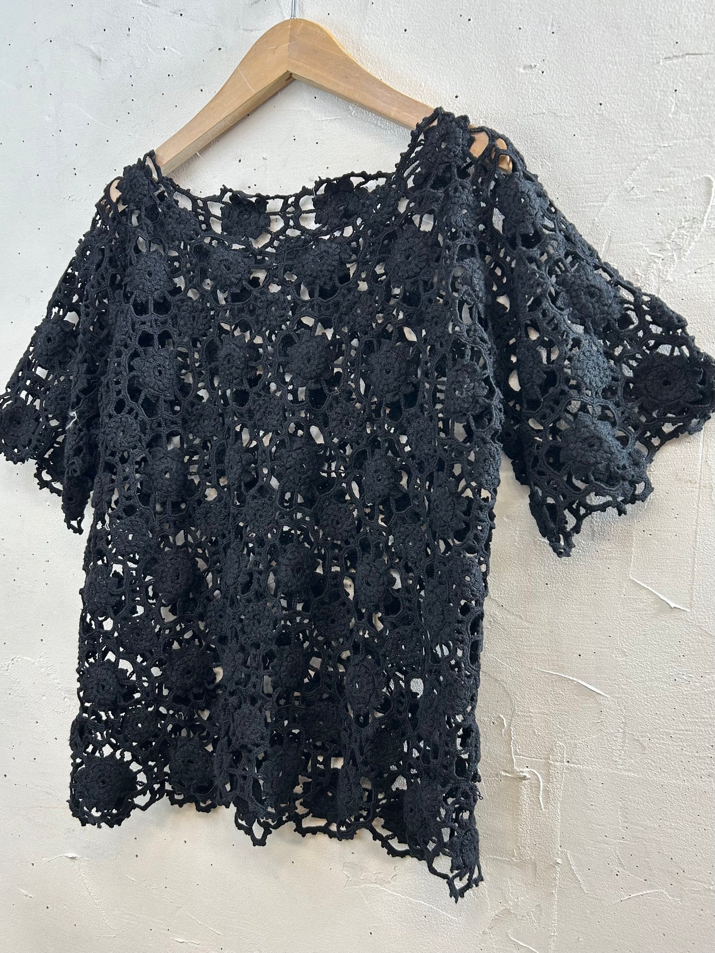 Vintage Crochet Knit Tops [E30128]
