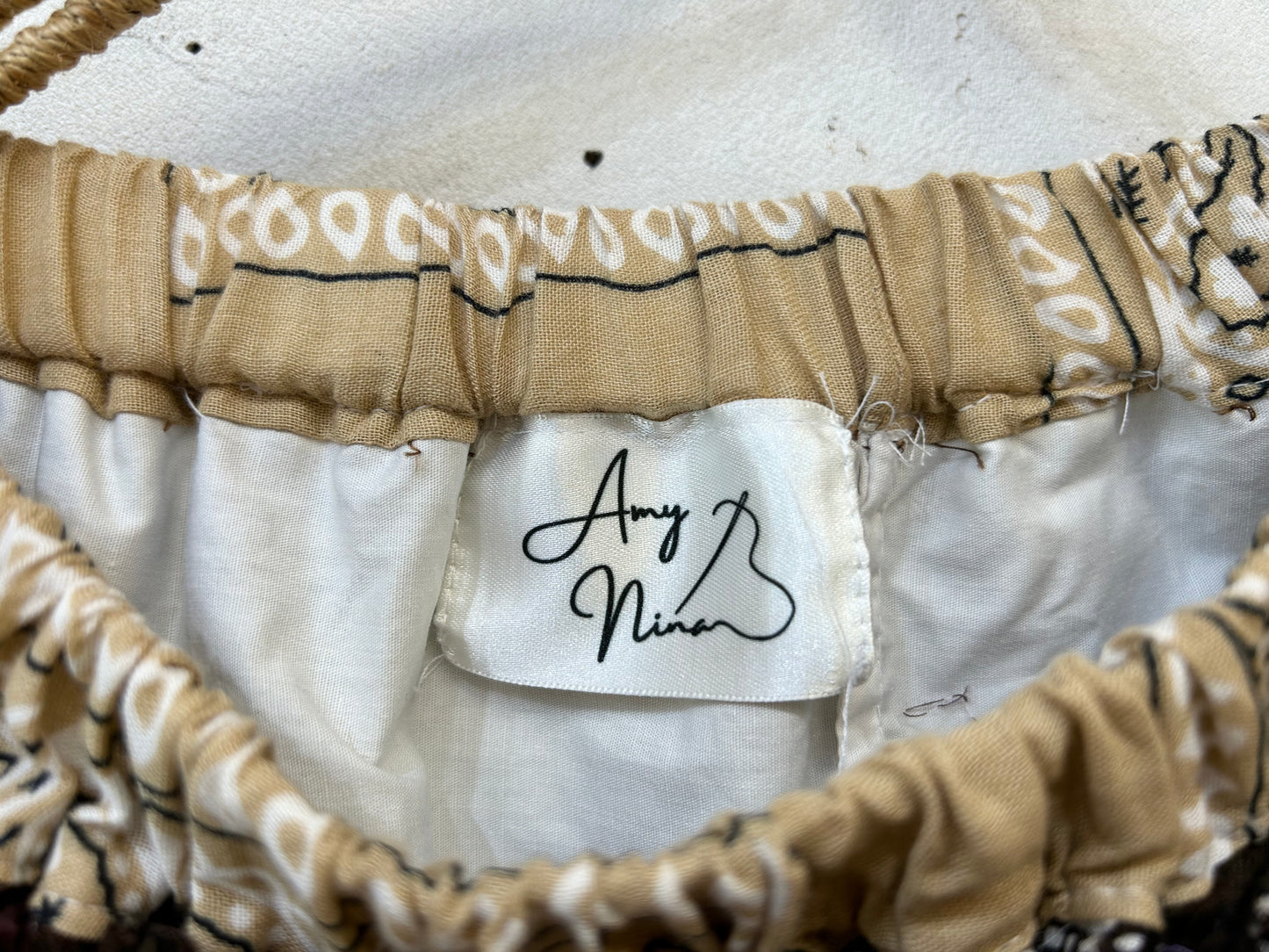 Vintage Bandana Fringe Skirt 〜Amy Nina〜 [H24856]