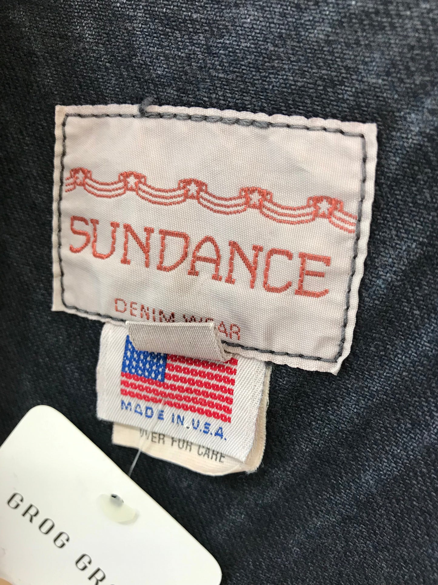 Vintage Fringe Denim Jacket MADE IN USA [I25093]