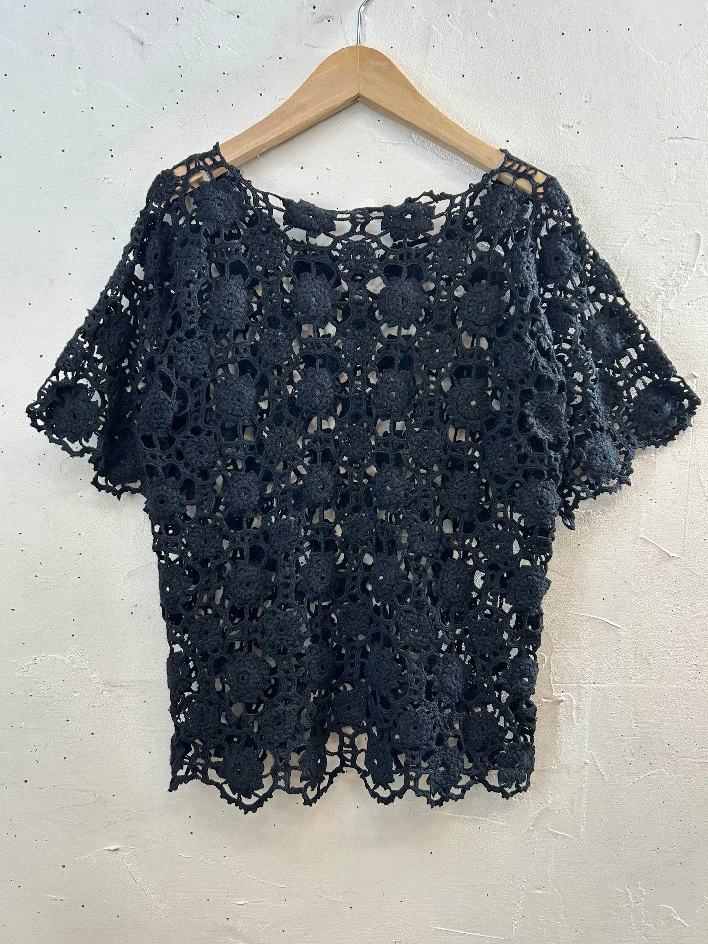 Vintage Crochet Knit Tops [E30128]