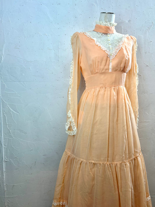 '70s Vintage Dress [C29719]