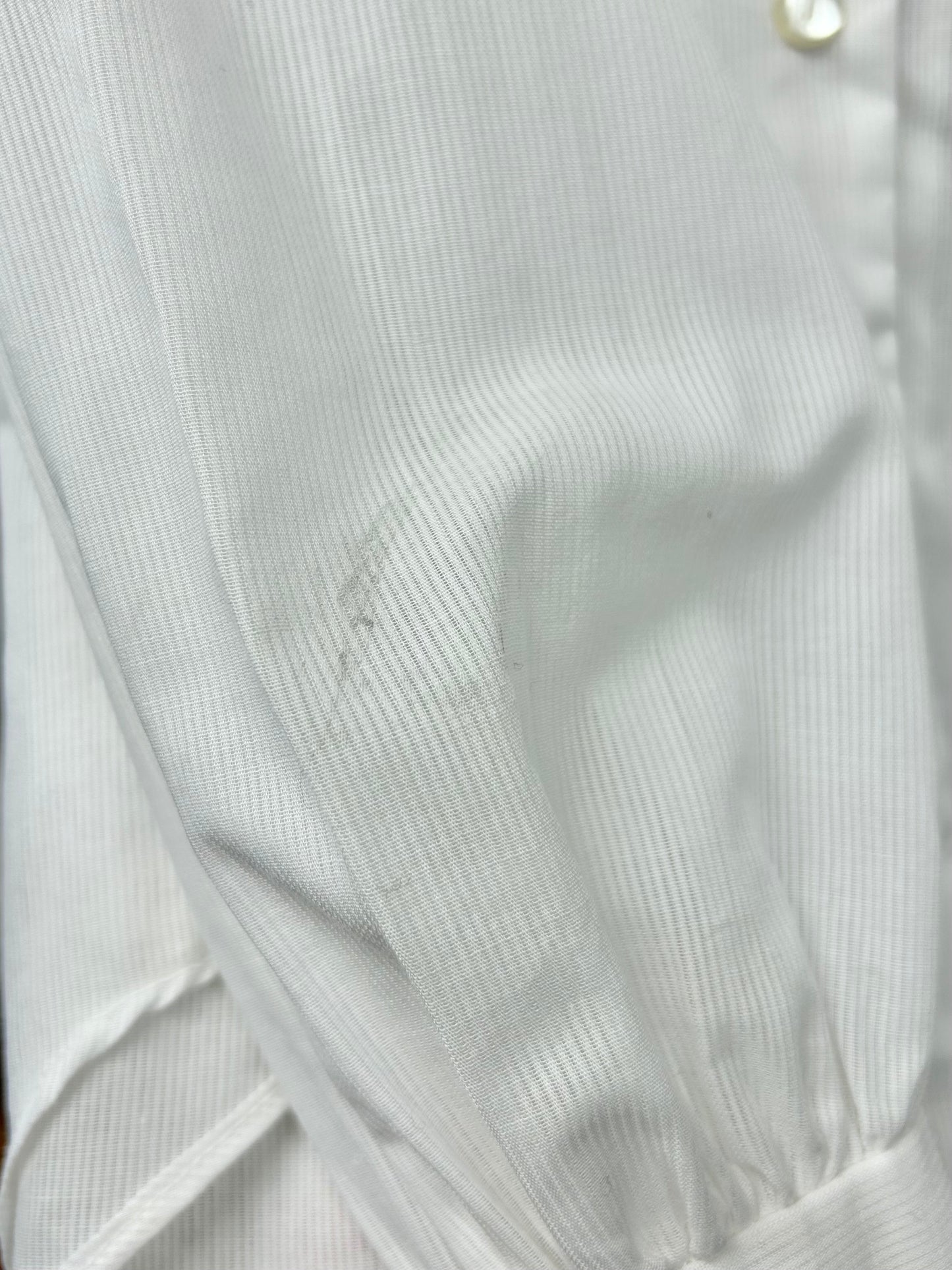 Vintage White Blouse UNION  MADE [B29493]