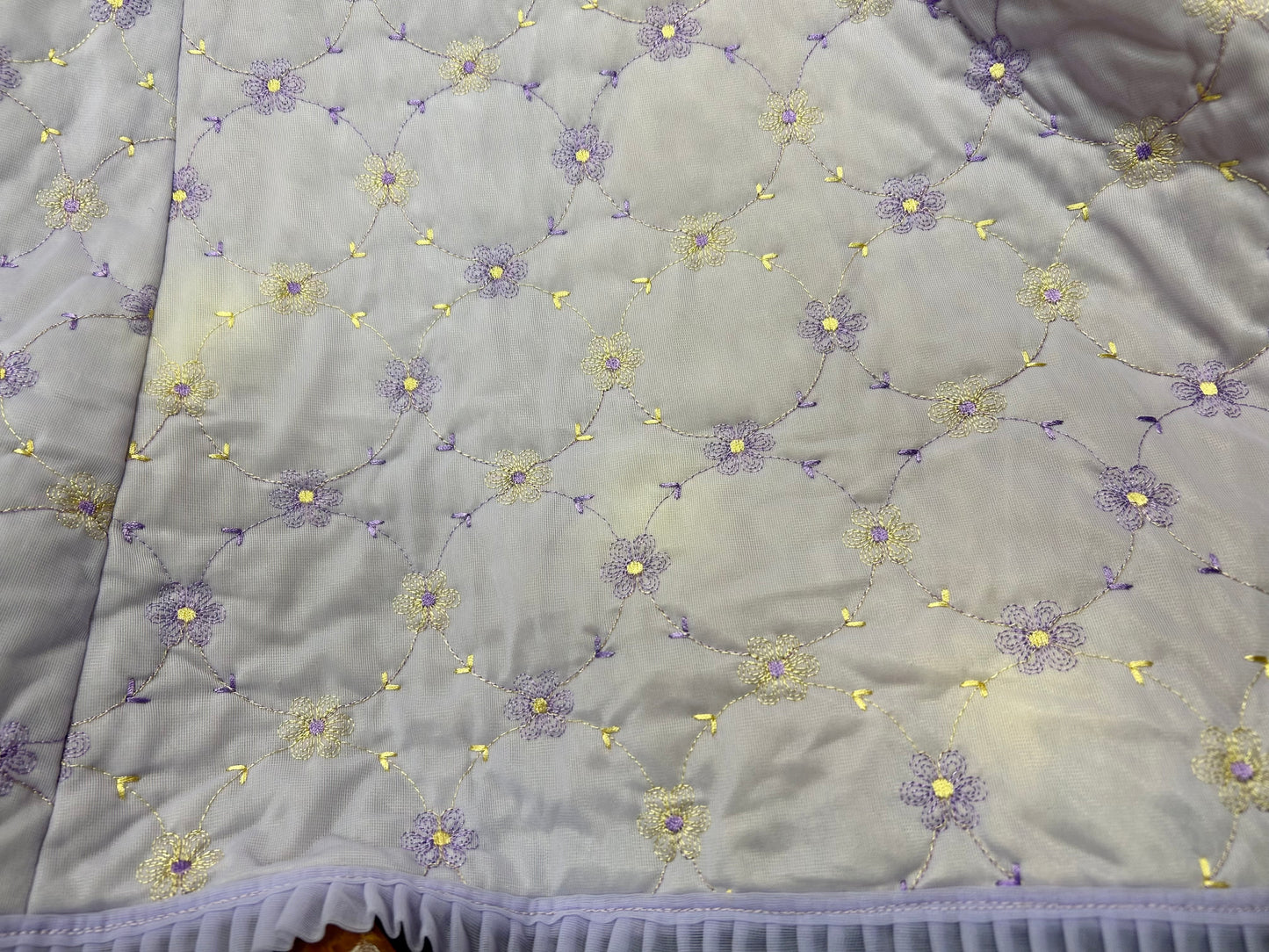 '70s Vintage Quilting Gown [B29497]