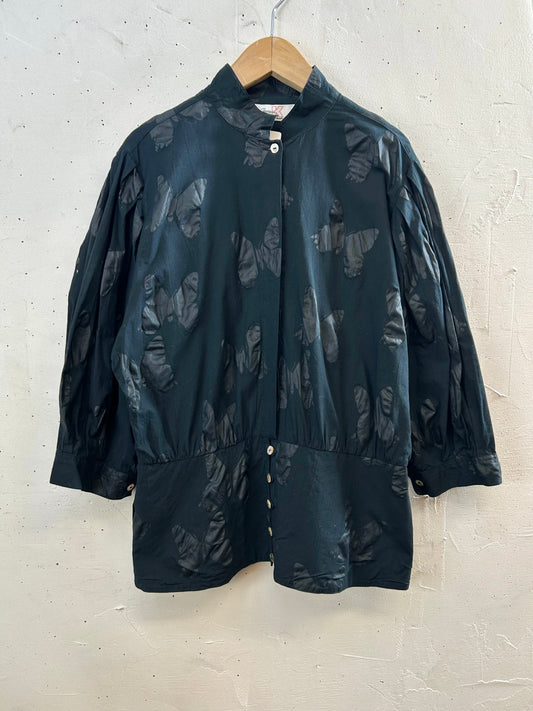 Vintage Blouse MADE IN W.GERMANY [E30134]
