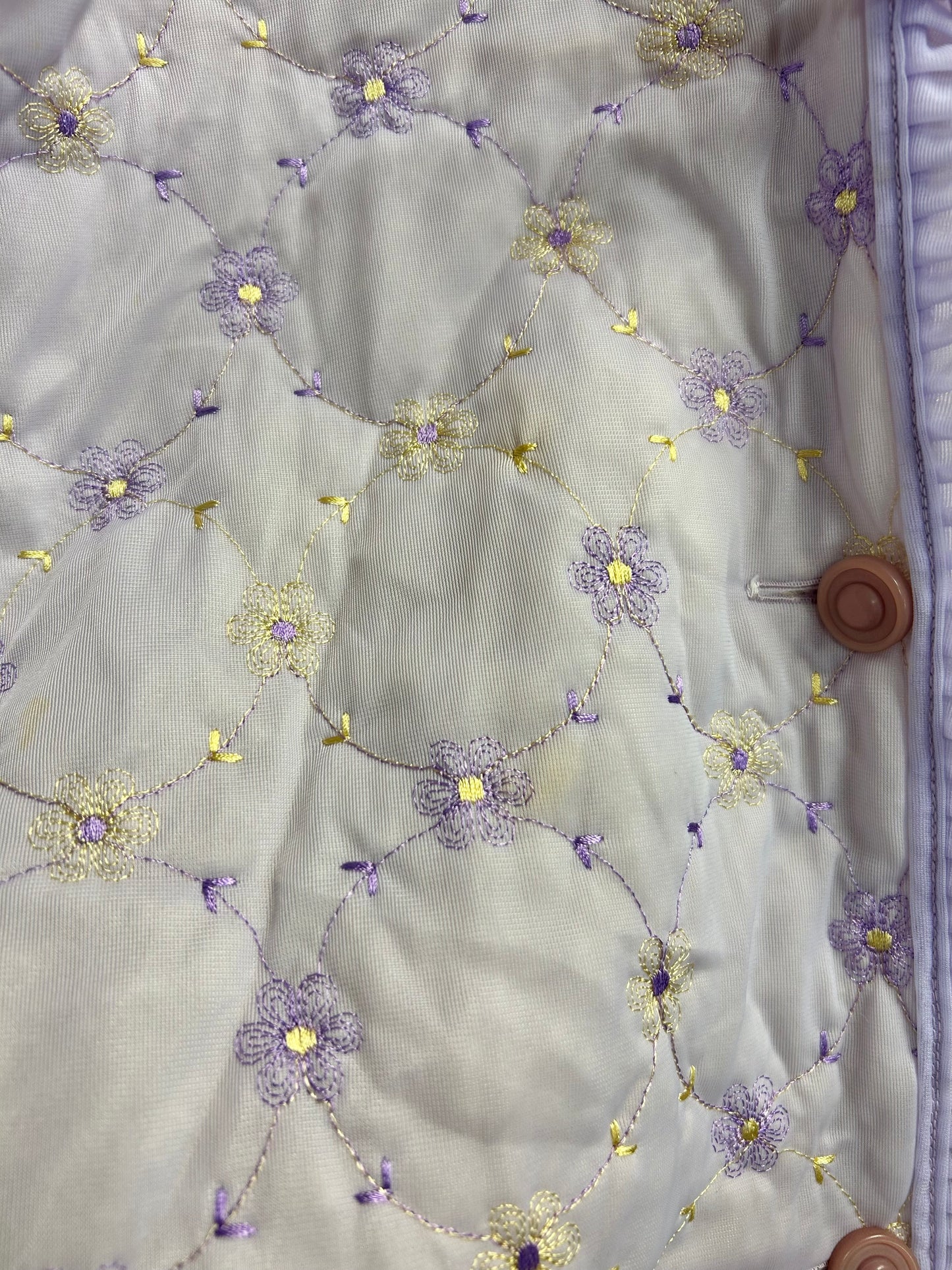 '70s Vintage Quilting Gown [B29497]