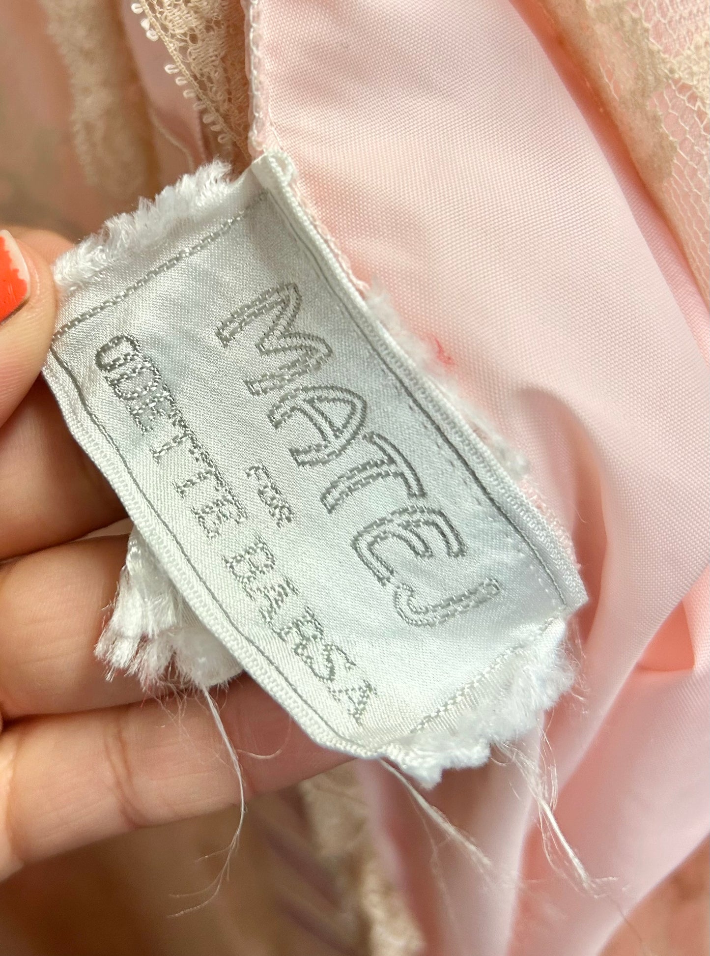 ’60s Vintage Lingerie Gown 〜ODETTE BARSA〜 [B29498]