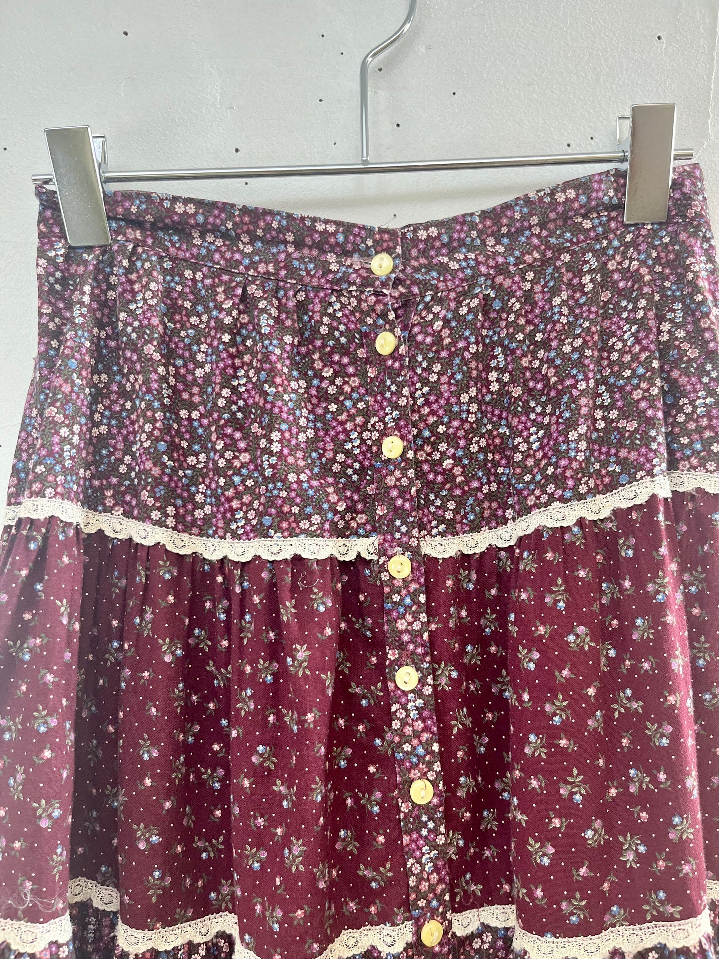 Vintage Tiered Skirt [G28004]