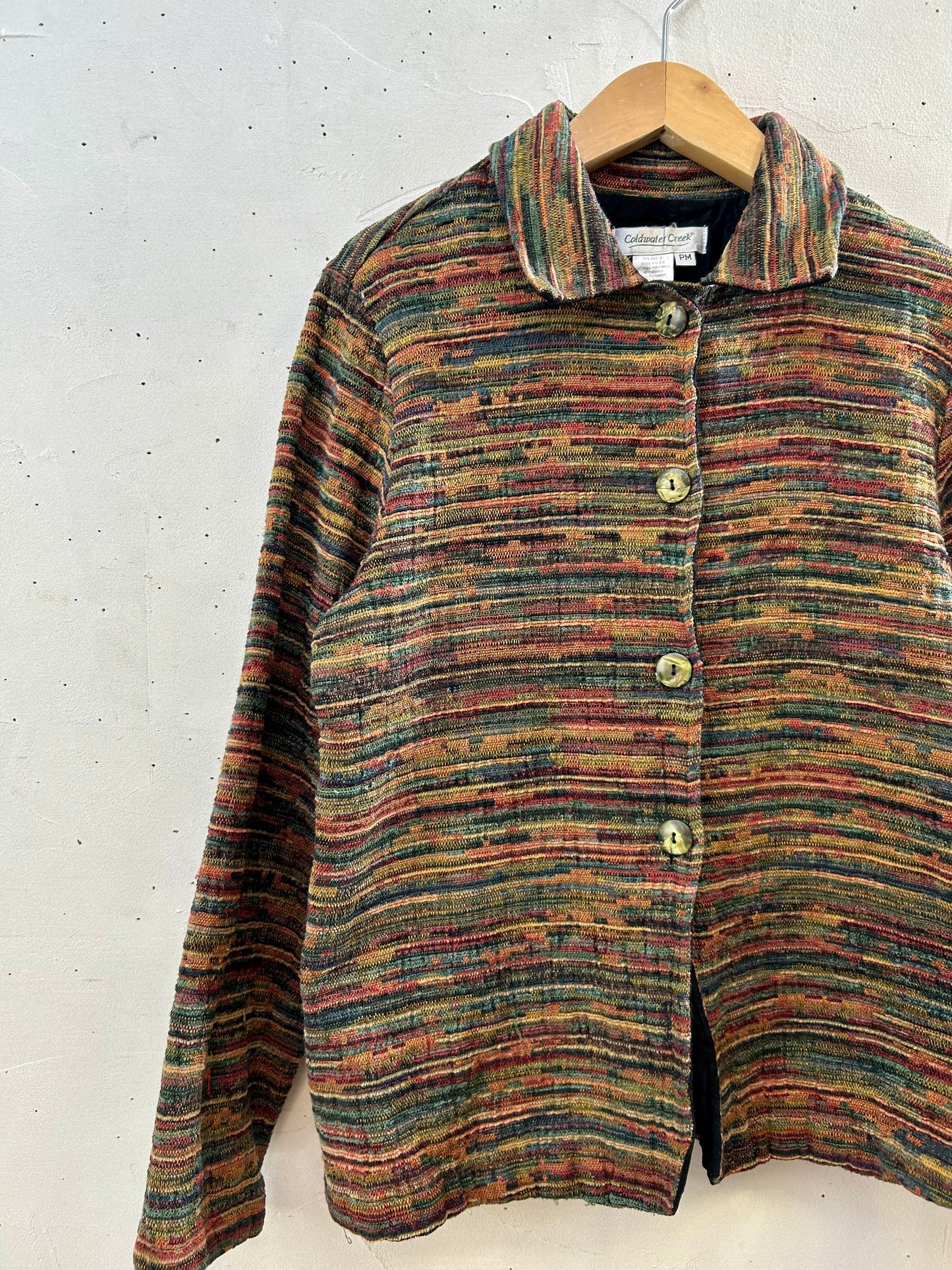 Vintage Rug Jacket MADE IN USA [I28391]