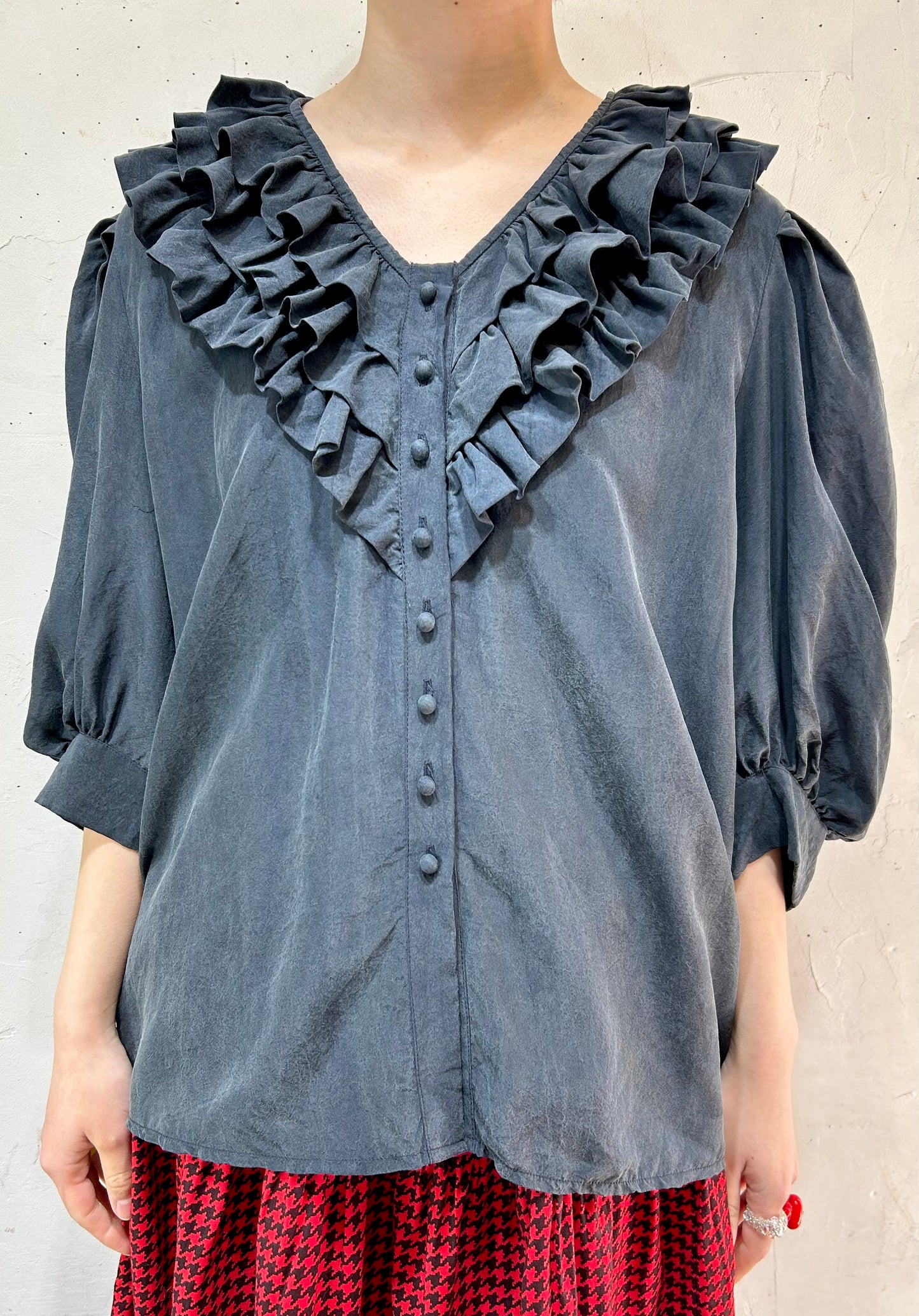 Vintage Silk Blouse [C26510］