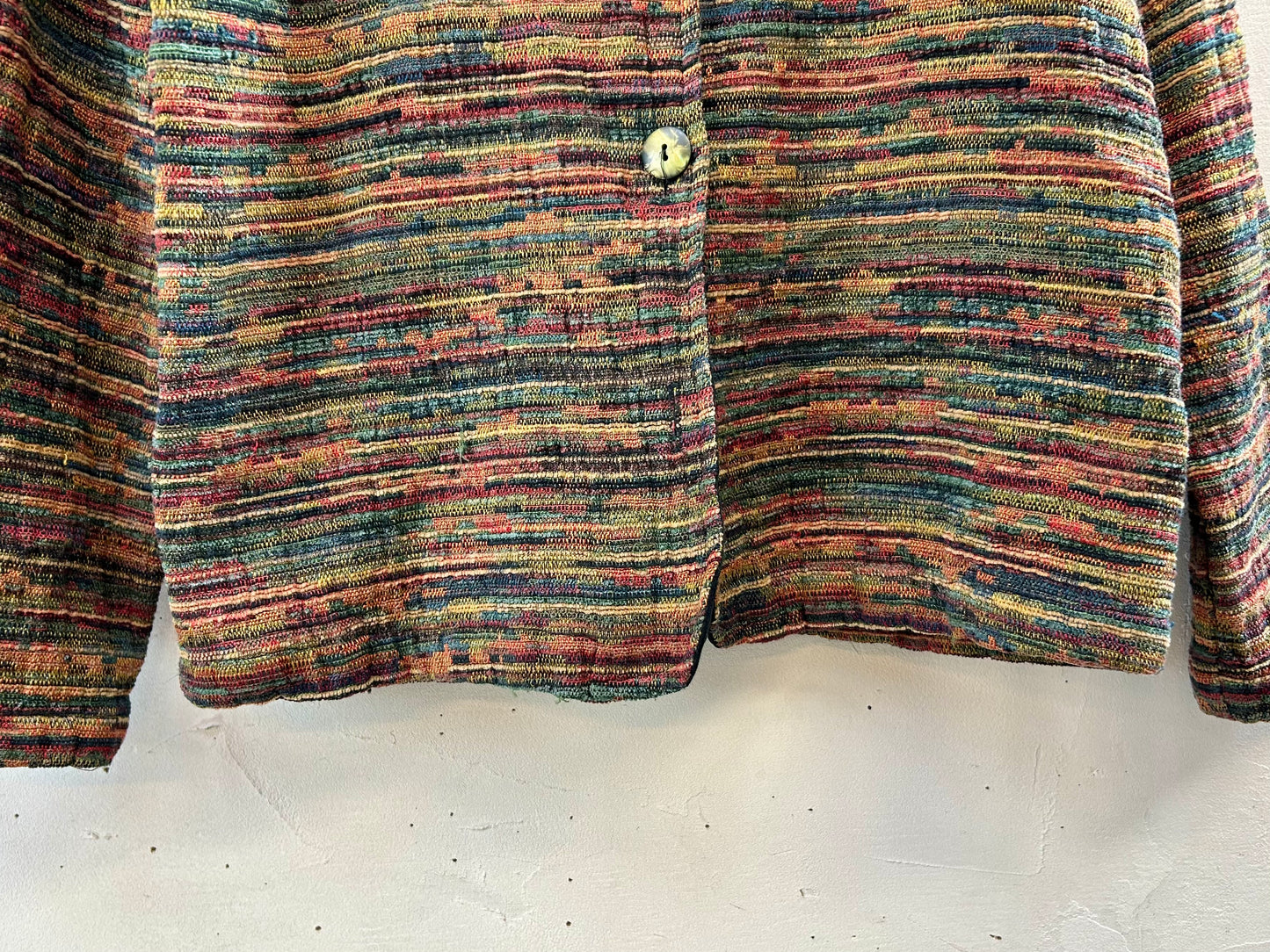 Vintage Rug Jacket MADE IN USA [I28391]