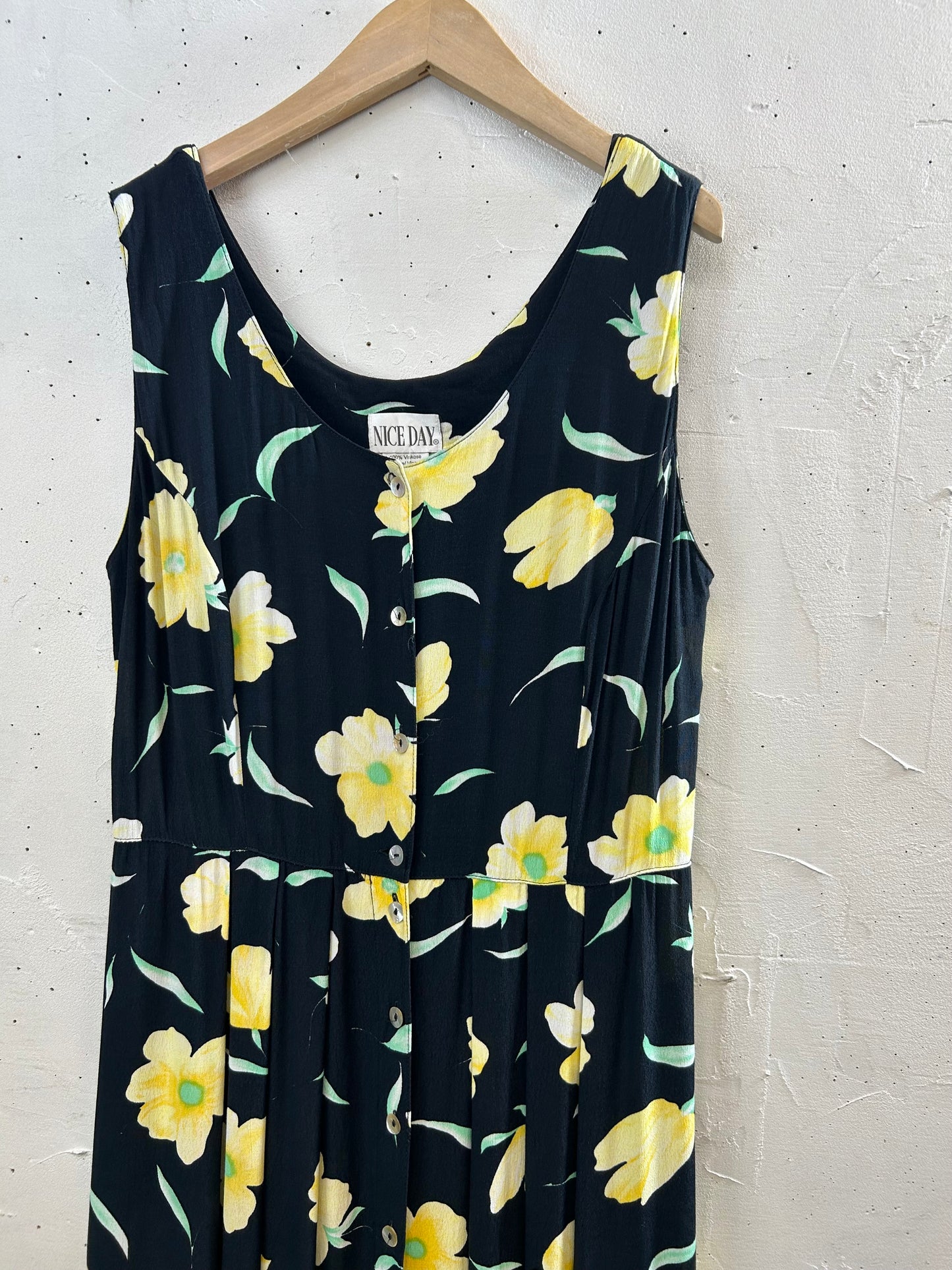 Vintage Viscose Dress [E30130]