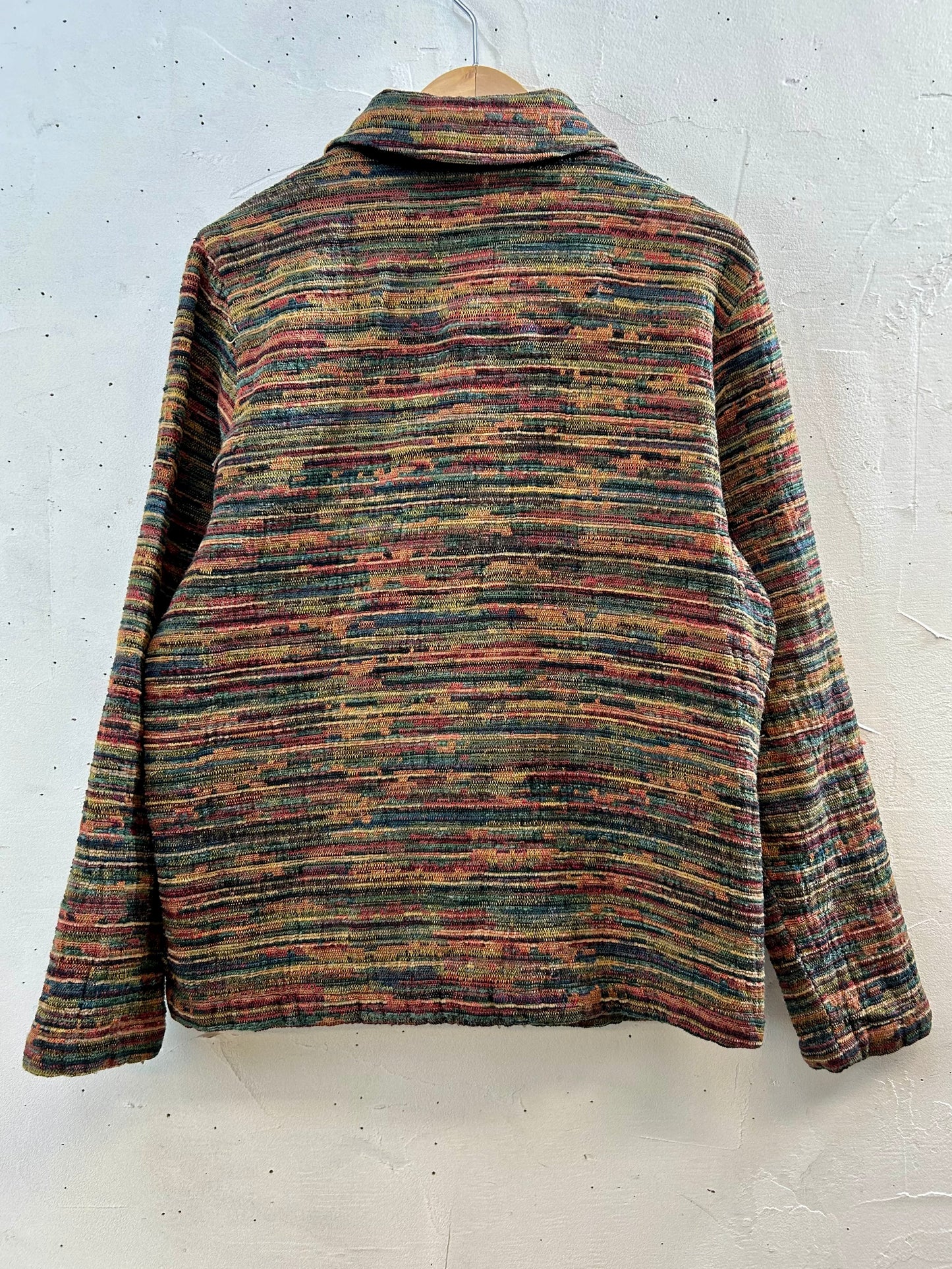 Vintage Rug Jacket MADE IN USA [I28391]