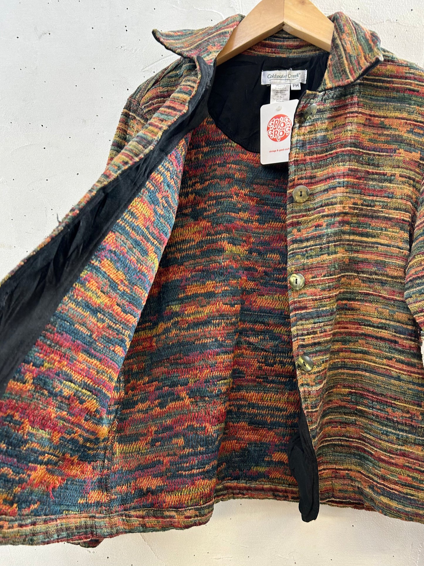 Vintage Rug Jacket MADE IN USA [I28391]