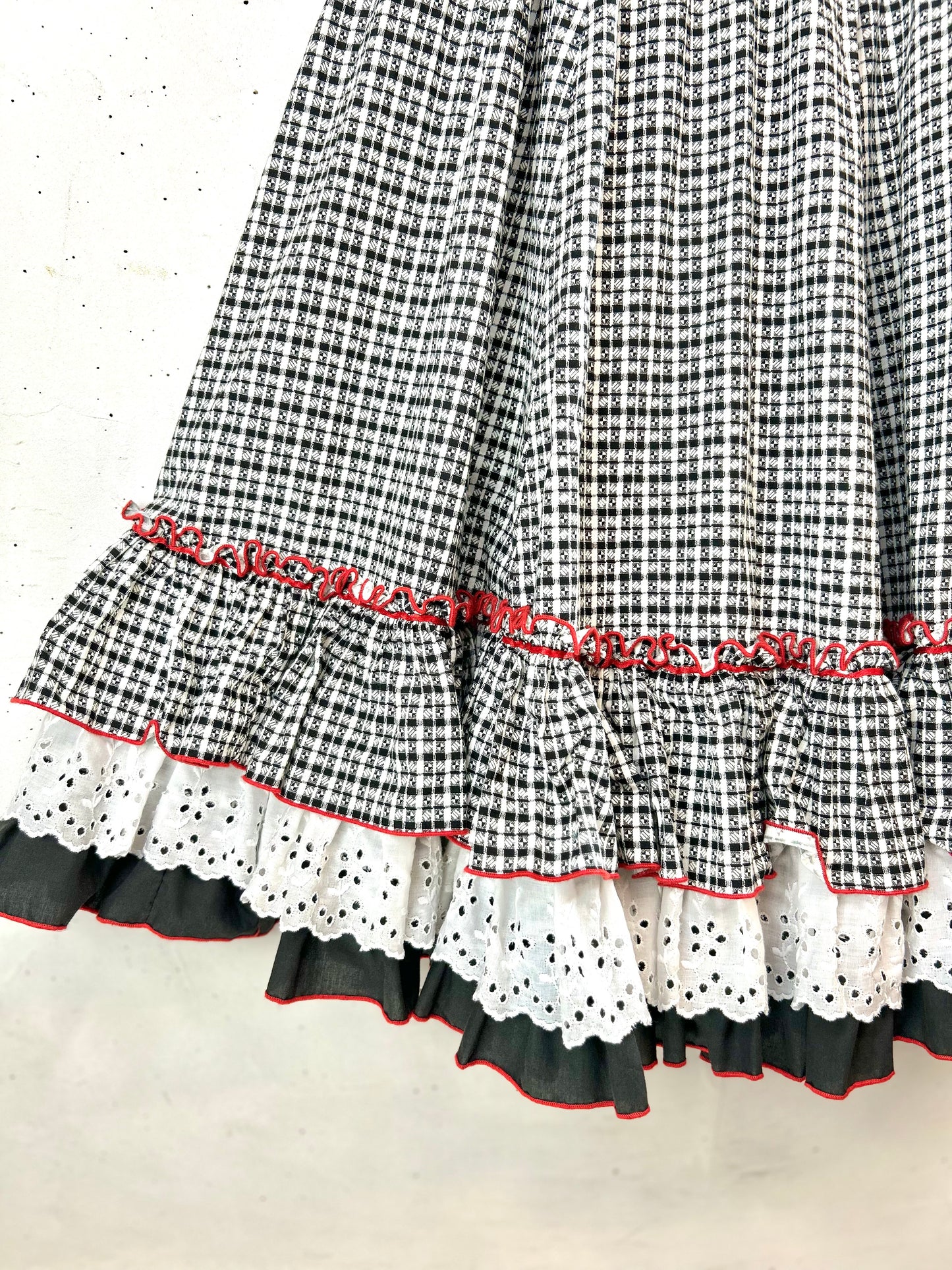 Vintage Tiered Skirt [D29933]