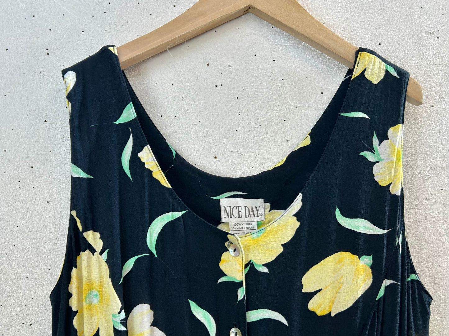 Vintage Viscose Dress [E30130]