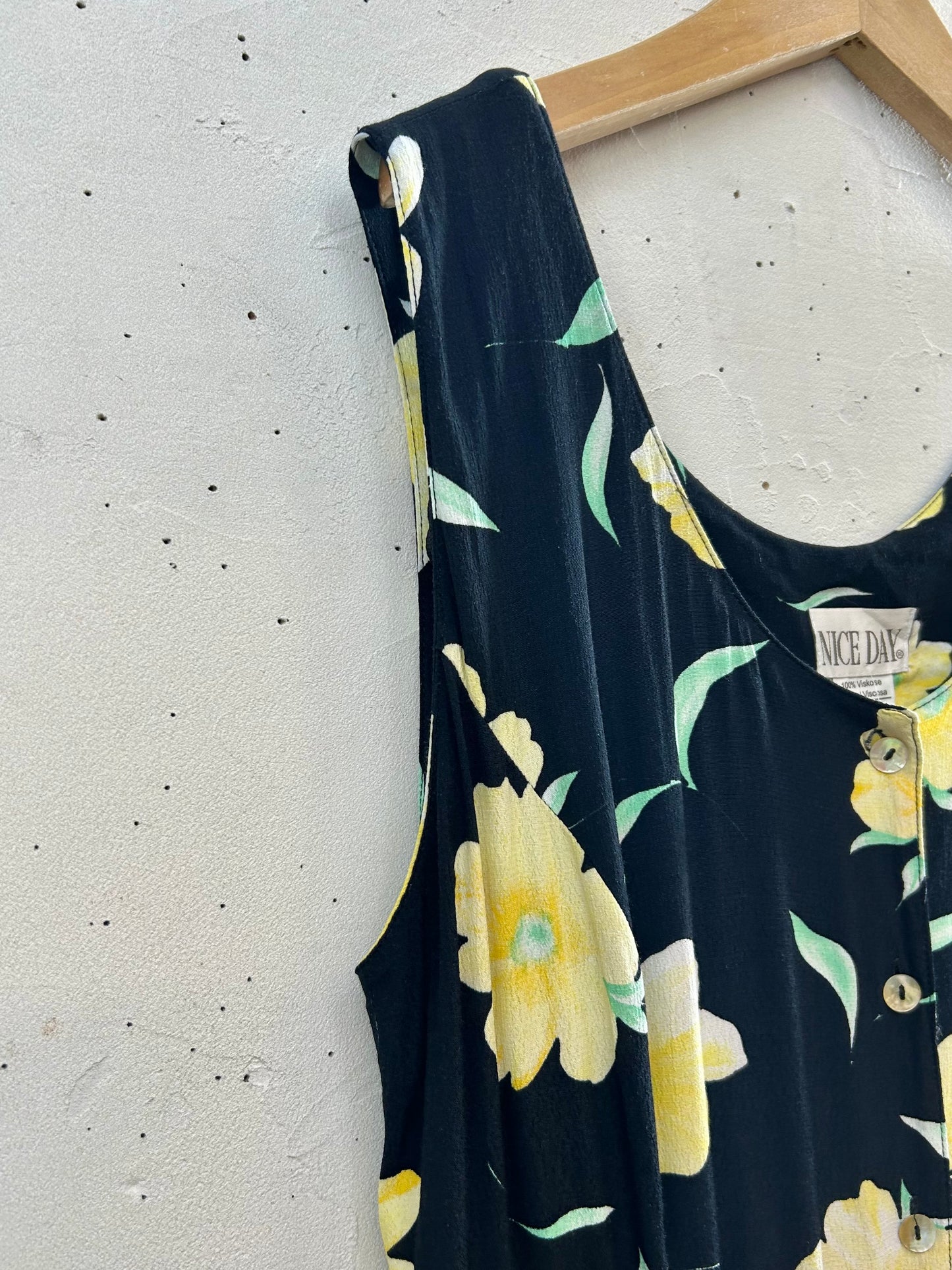 Vintage Viscose Dress [E30130]