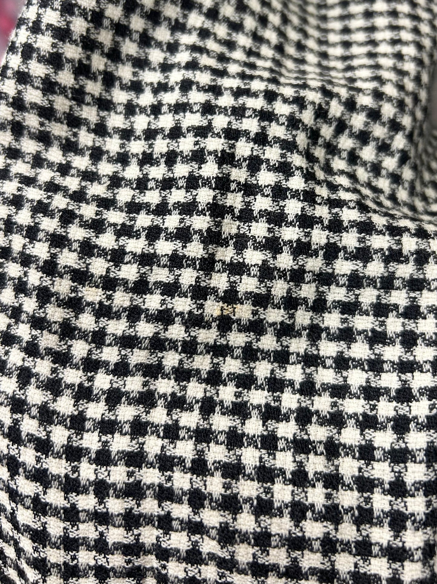 Vintage Plaid Dress MADE IN ITALY [L29054]