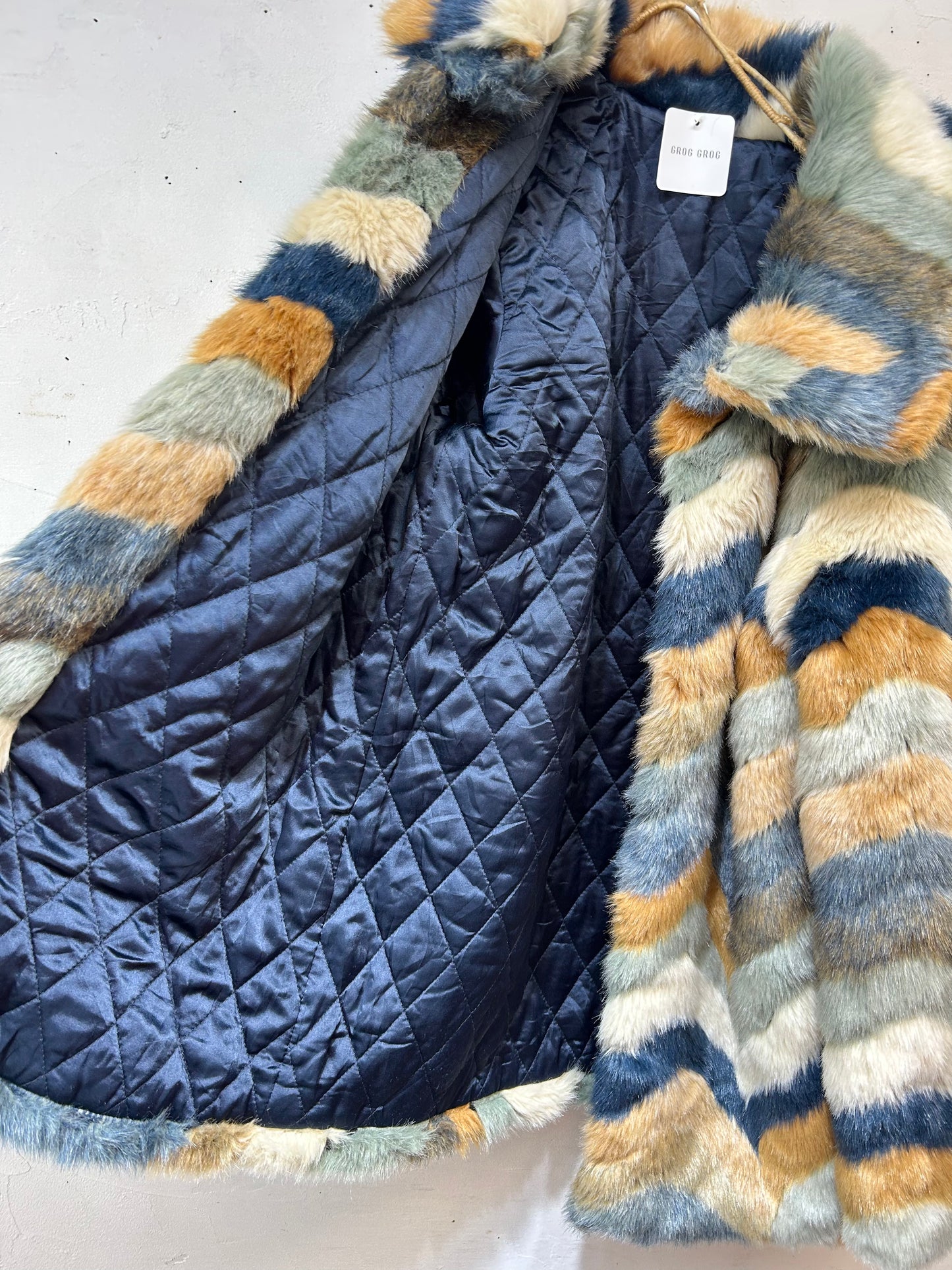 Vintage Eco Fur Jacket [K25343]