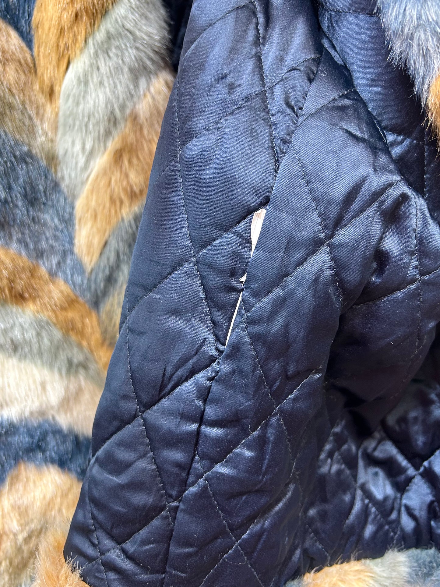 Vintage Eco Fur Jacket [K25343]