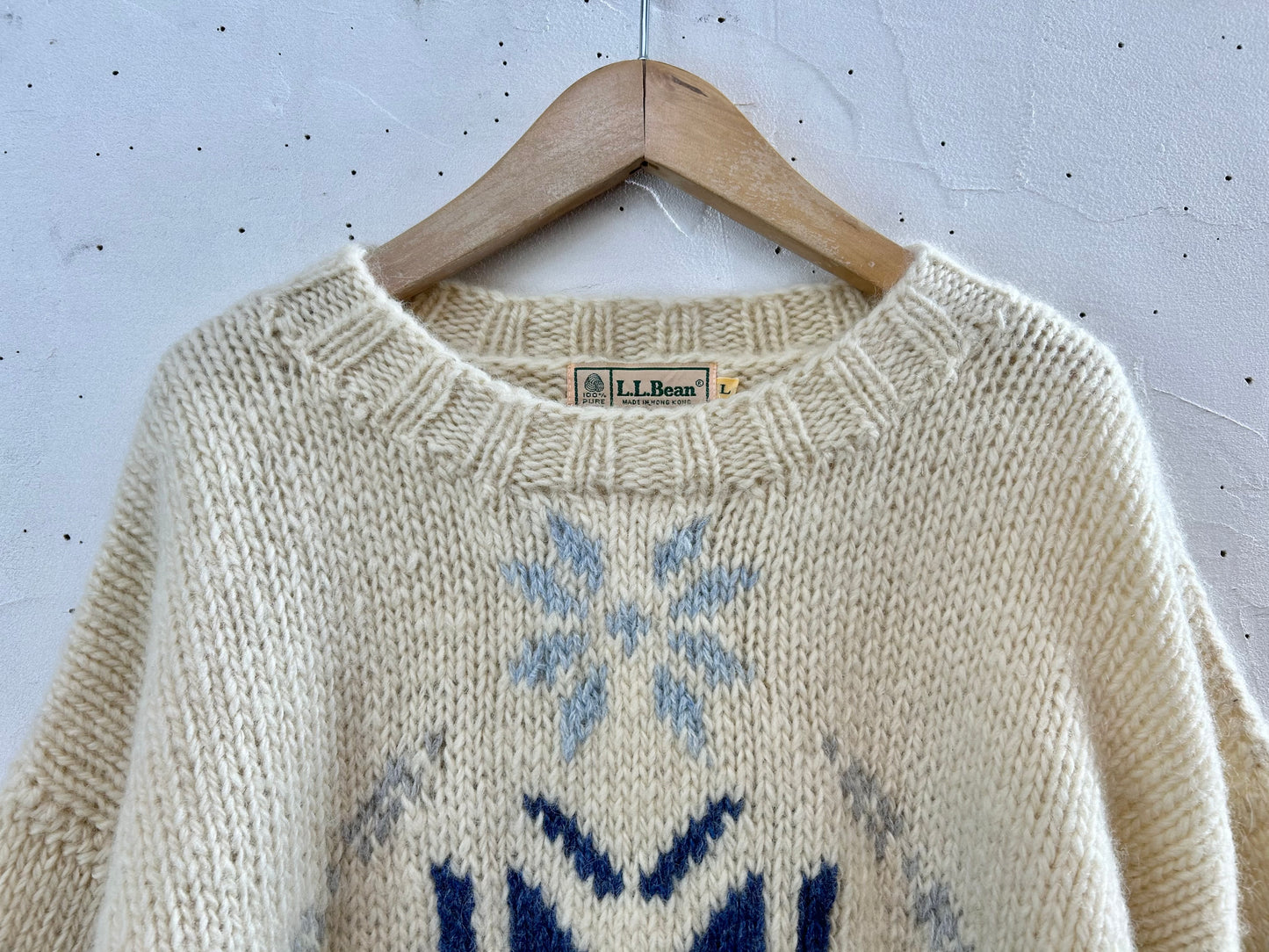 Vintage Knit Sweater 〜L.L.Bean〜 [K28827]