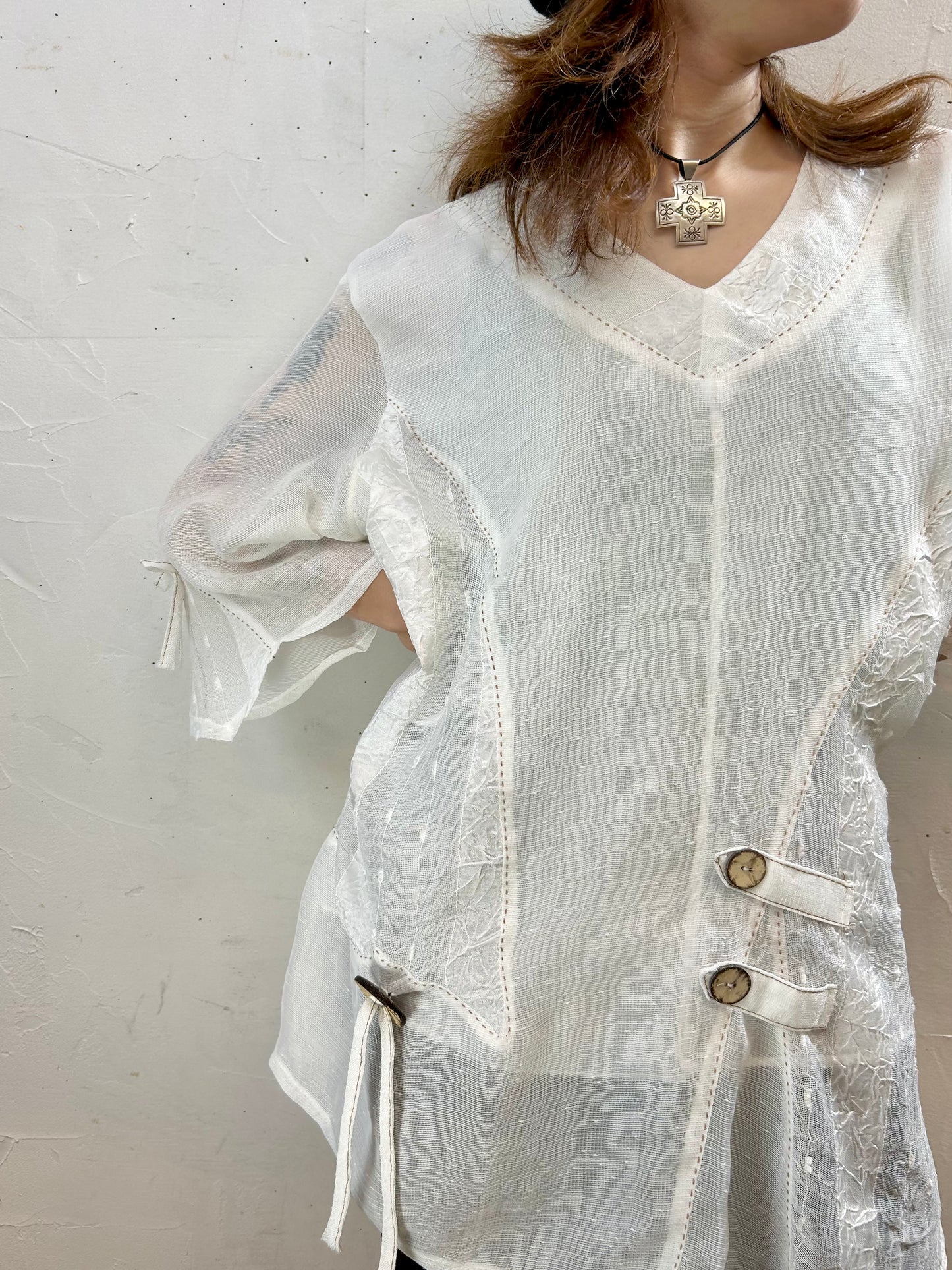 Vintage Sheer Shirt  [F27544]