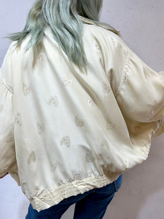 Vintage Silk Blouson [B26150]