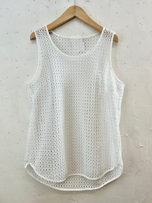 Vintage Mesh Tops [F30365]