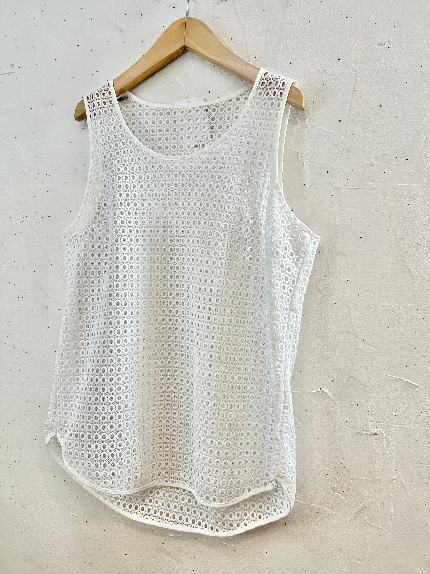 Vintage Mesh Tops [F30365]